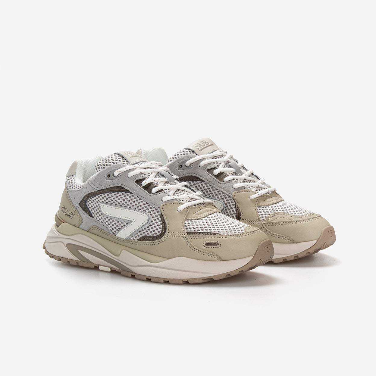 Slam | Khaki/Mid Grey/Off White | Heren