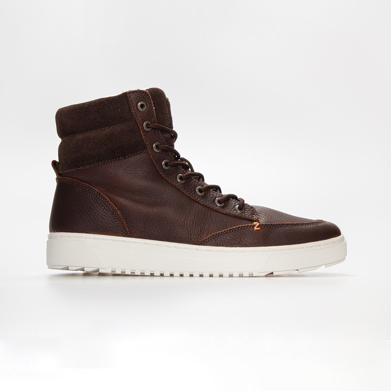 Dublin 2.0 | Dark Brown/Off White | Men - hubfootwear