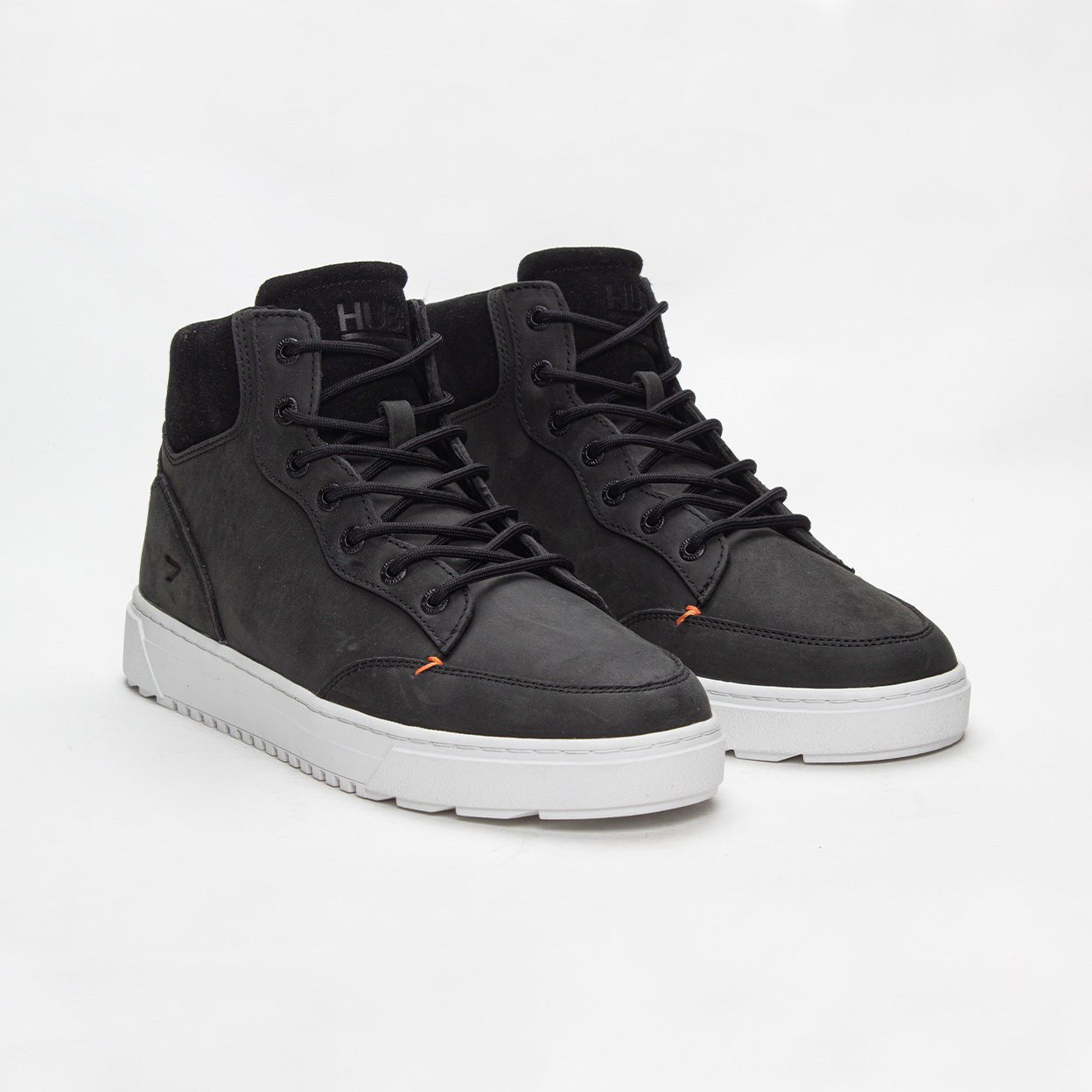 Dundee | Black/White | Men - hubfootwear
