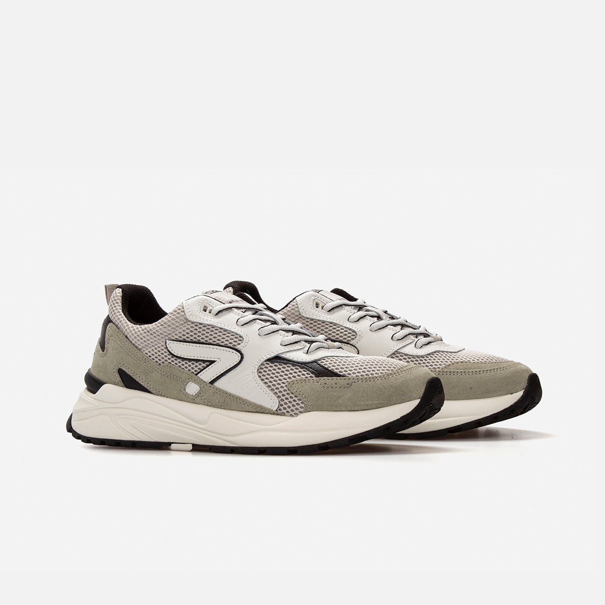 Grid | Light Bone/Off White/Abbystone | Men - hubfootwear
