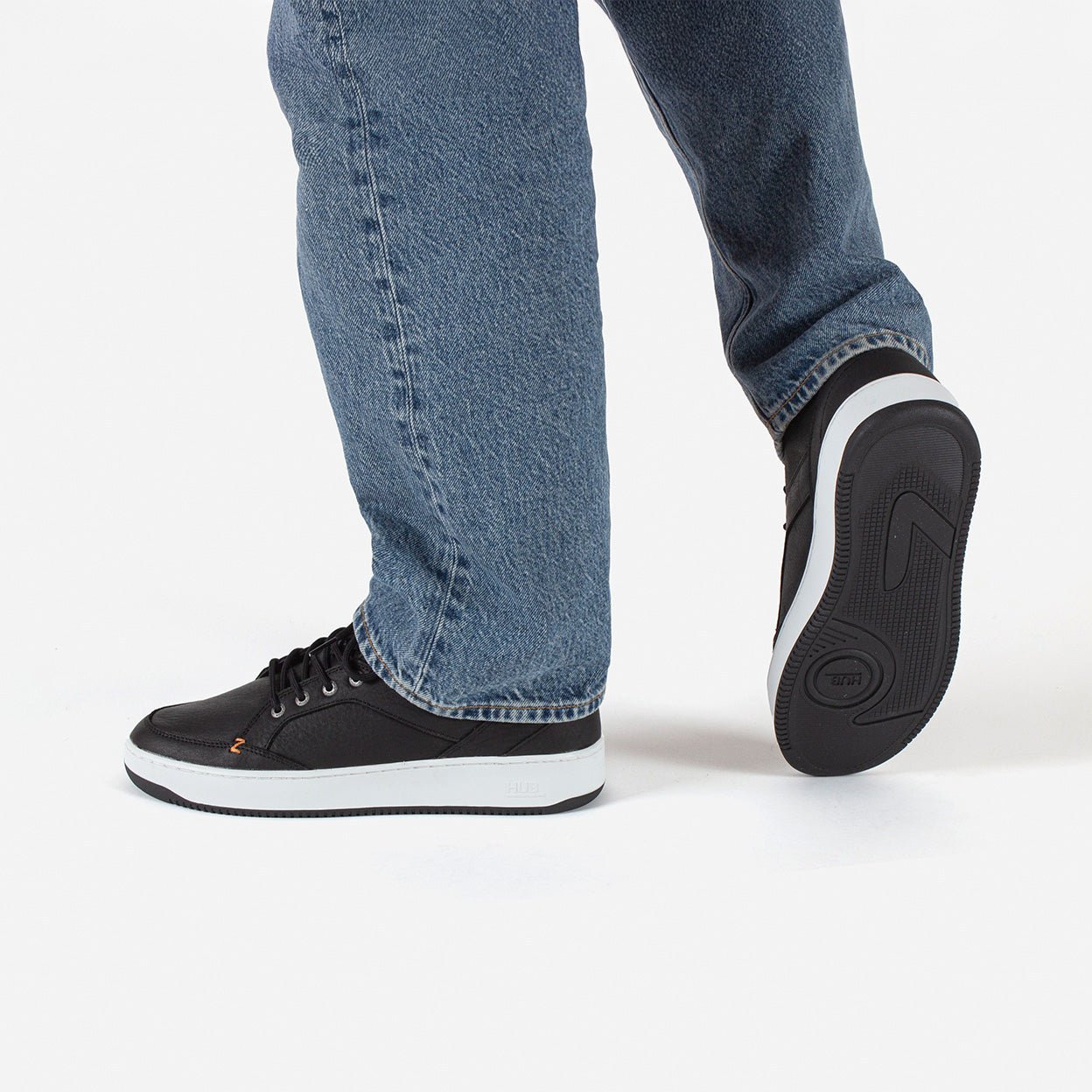 Kingston 2.1 | Black/White | Men - hubfootwear