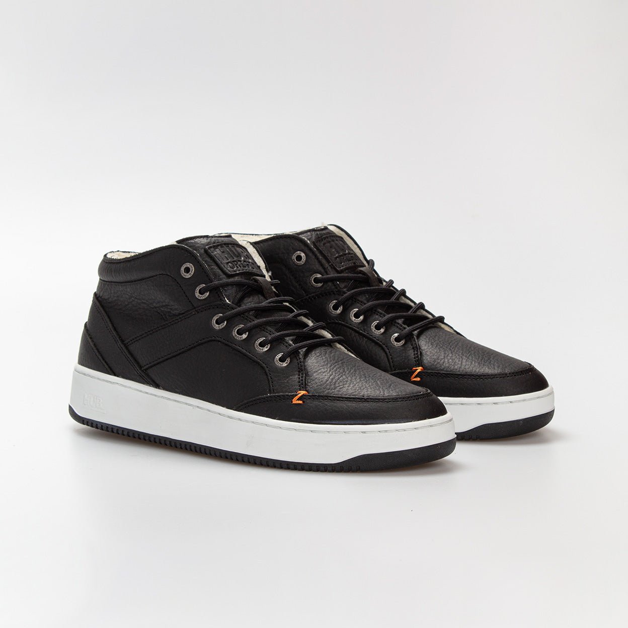 Kingston 2.1 wool | Black/White | Men - hubfootwear