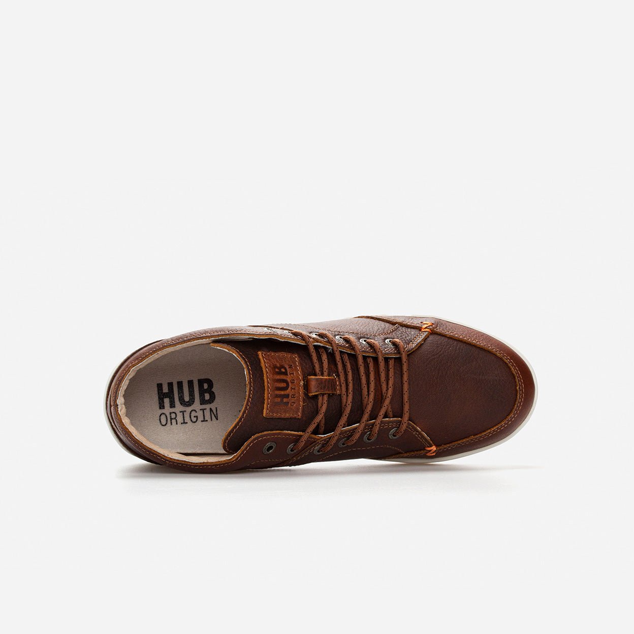 Kingston | Cognac/Off White | Men - hubfootwear