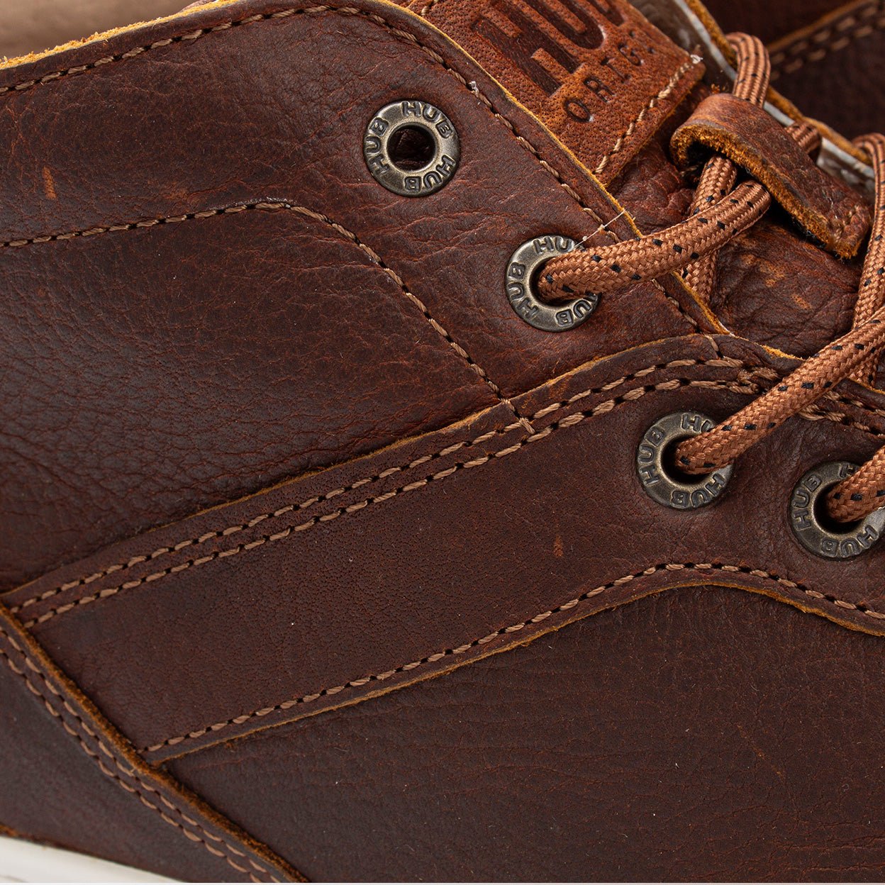 Kingston | Cognac/Off White | Men - hubfootwear