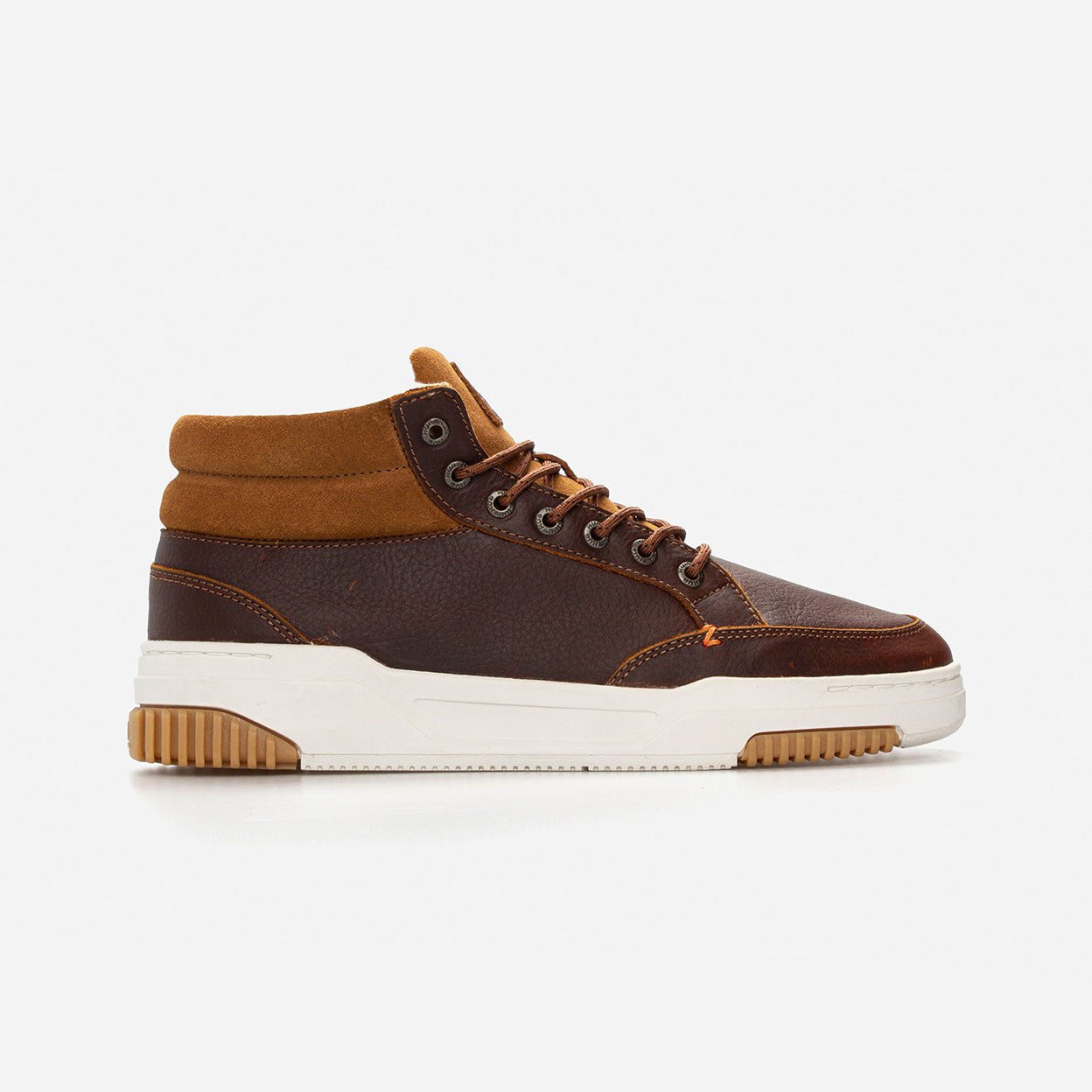 Mark 2.1 | Cognac/Off White | Men - hubfootwear