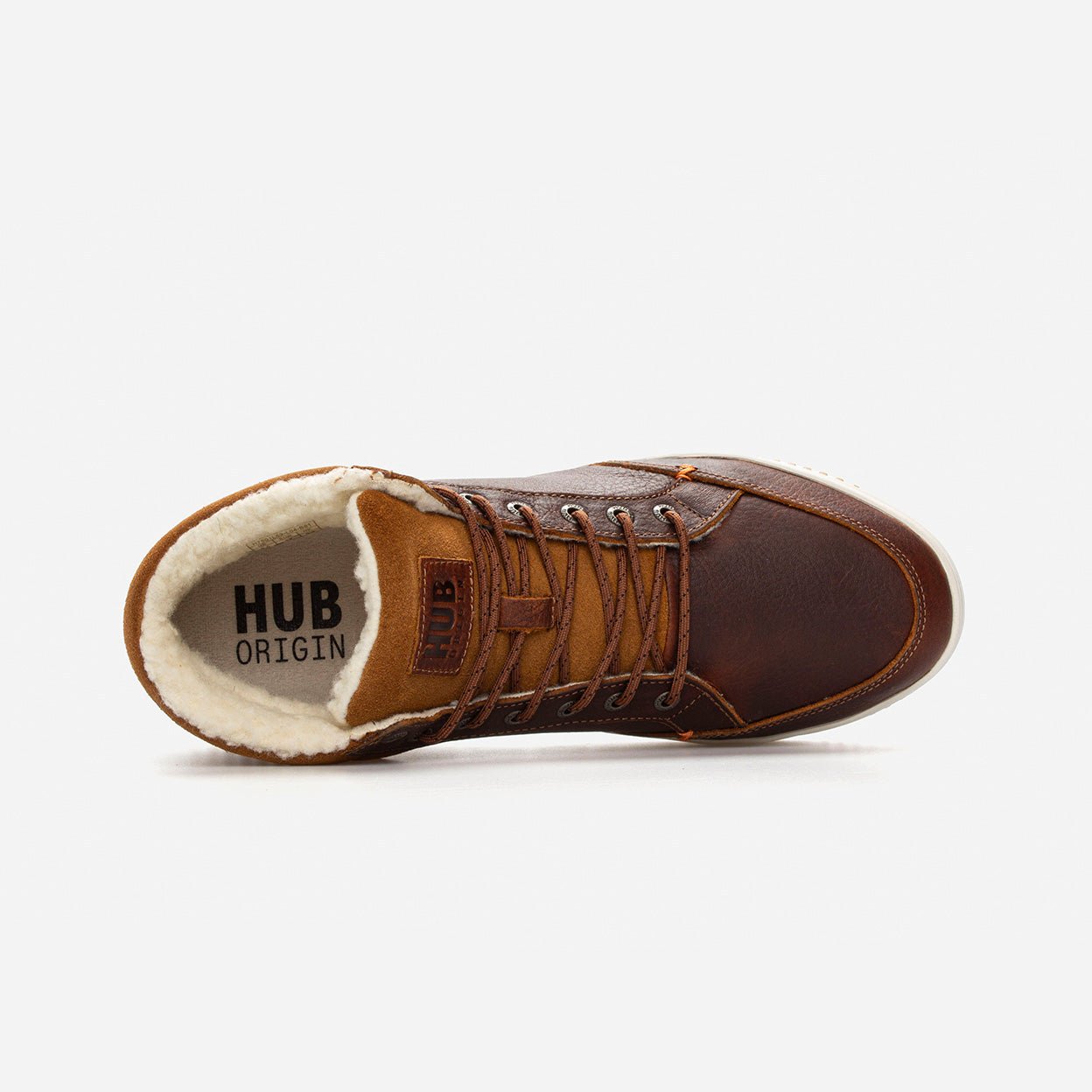 Mark 2.1 | Cognac/Off White | Men - hubfootwear