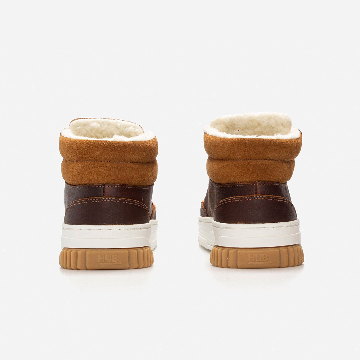 Mark 2.1 | Cognac/Off White | Men - hubfootwear