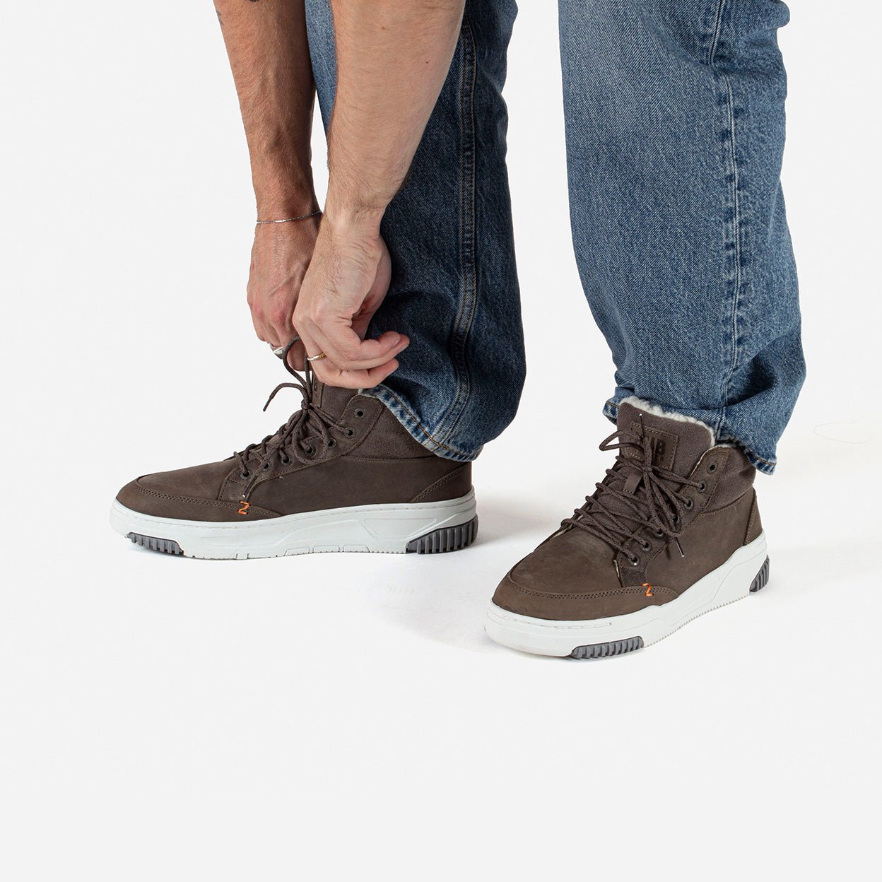 Mark 2.1 | Grey/White | Men - hubfootwear