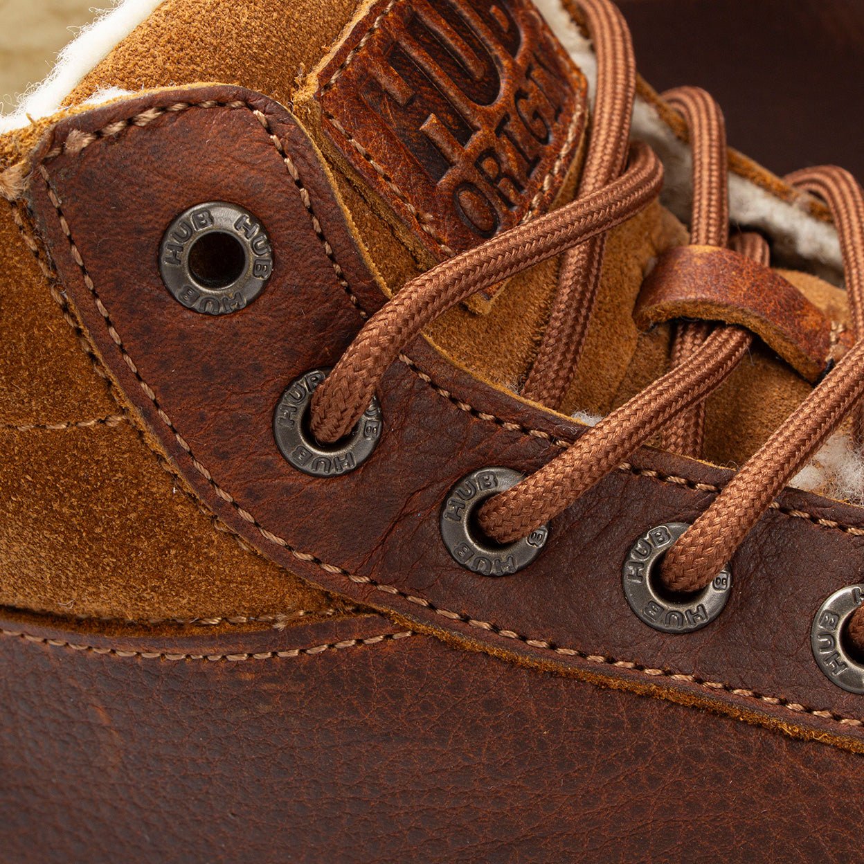 Mark | Cognac/Off White | Men - hubfootwear