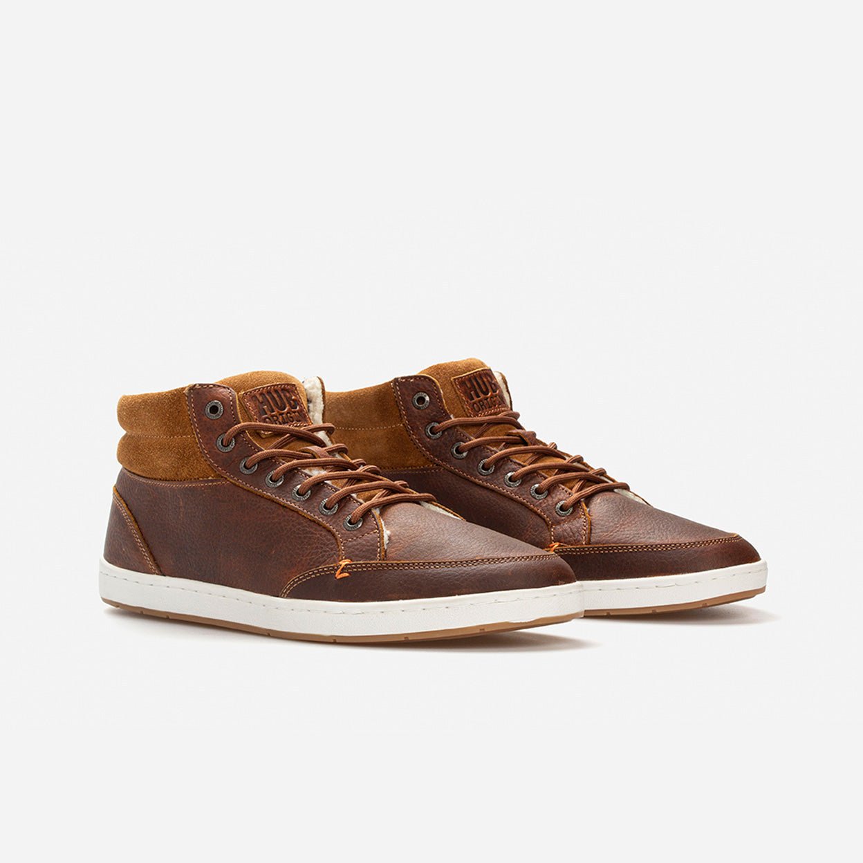 Mark | Cognac/Off White | Men - hubfootwear