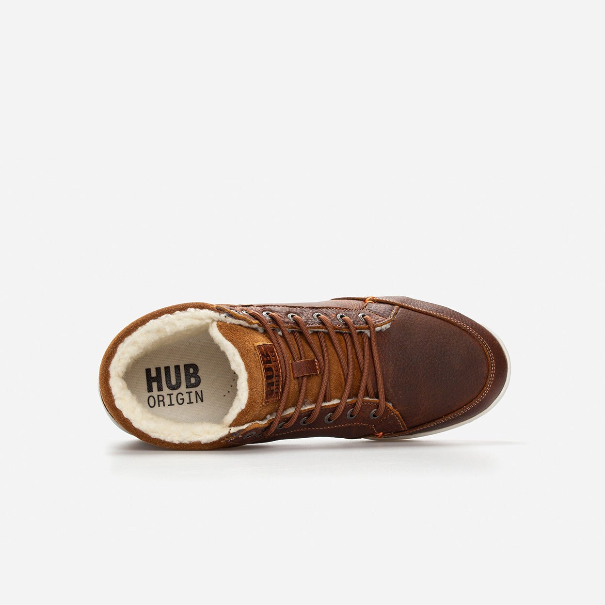 Mark | Cognac/Off White | Men - hubfootwear