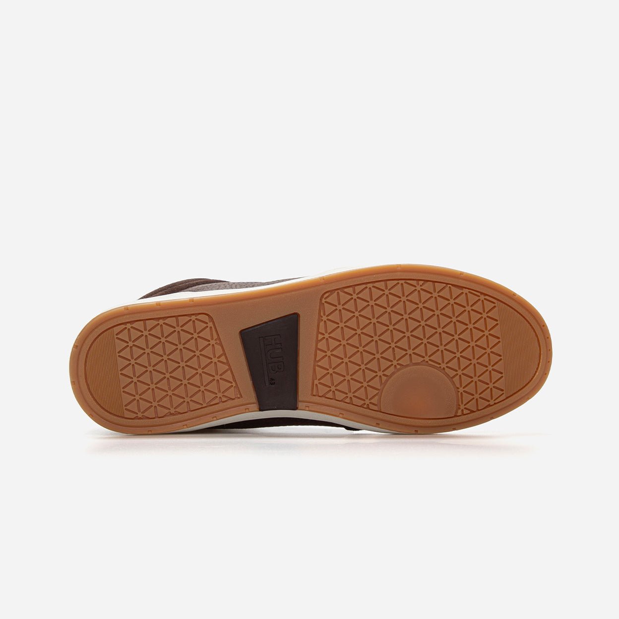 Mark | Dark Brown/Off White | Men - hubfootwear