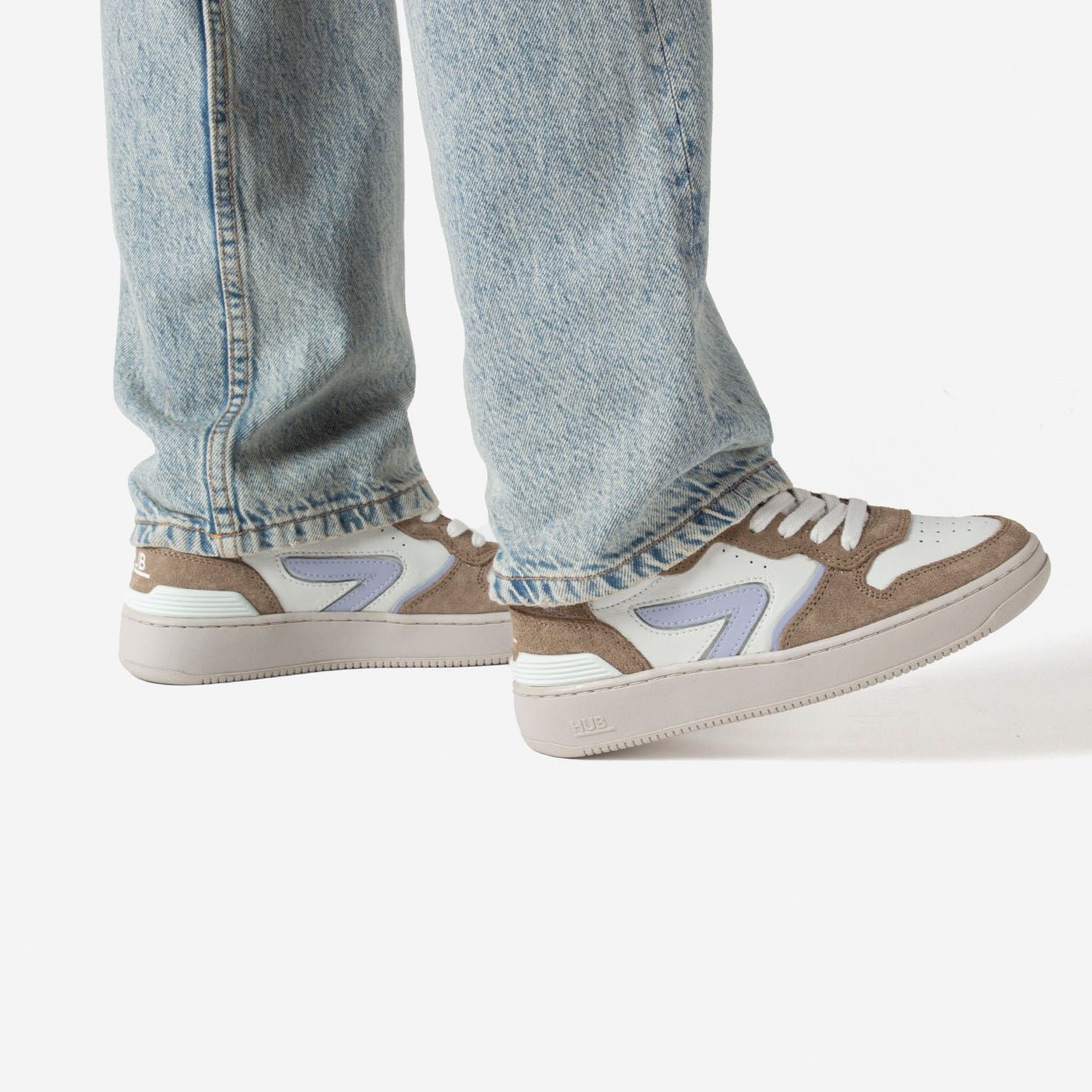 Smash | Off White/Lilac/Almond Brown | Women - hubfootwear