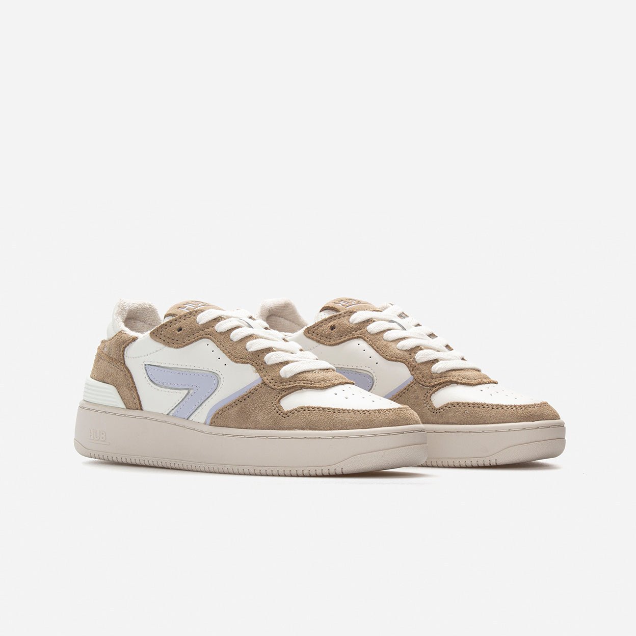 Smash | Off White/Lilac/Almond Brown | Women - hubfootwear