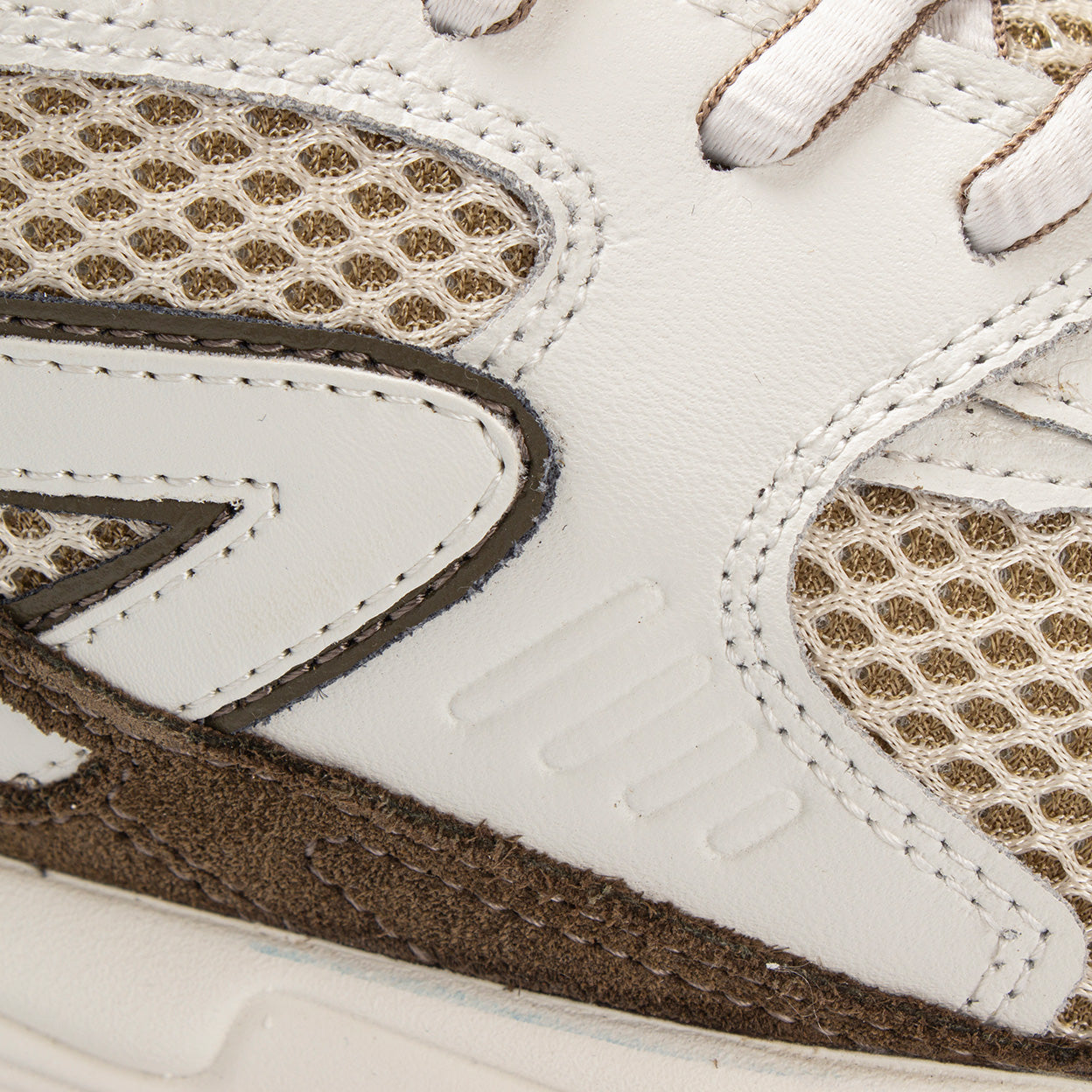 Grid | Olivestone/Off White/Dark Olive | Men