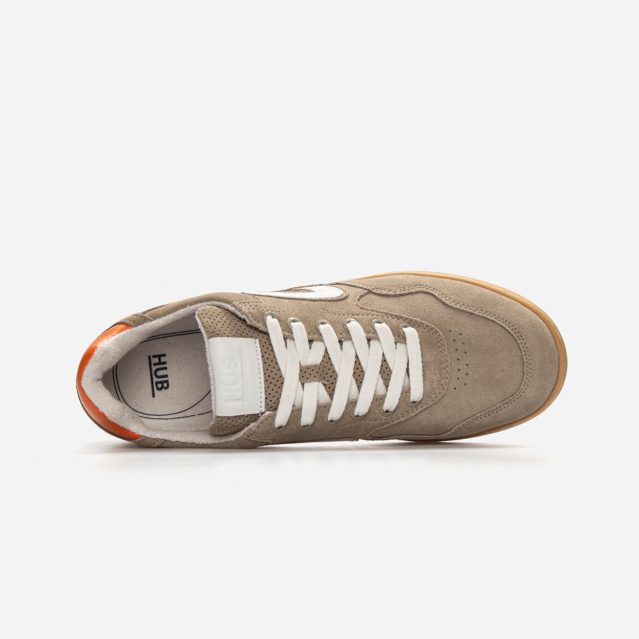 Vancouver | Almond Brown/Off White/Hub Orange | Herren