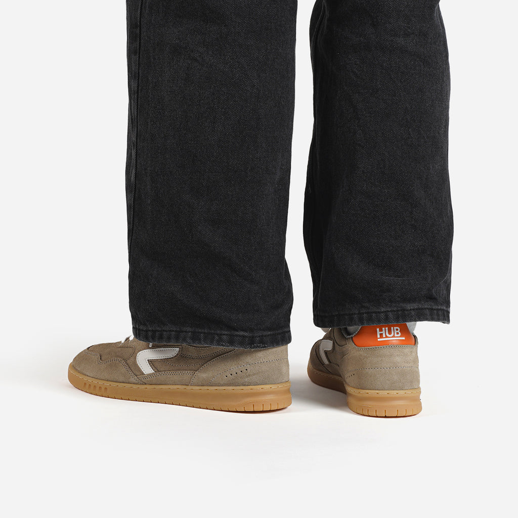 Vancouver | Almond Brown/Off White/Hub Orange | Herren