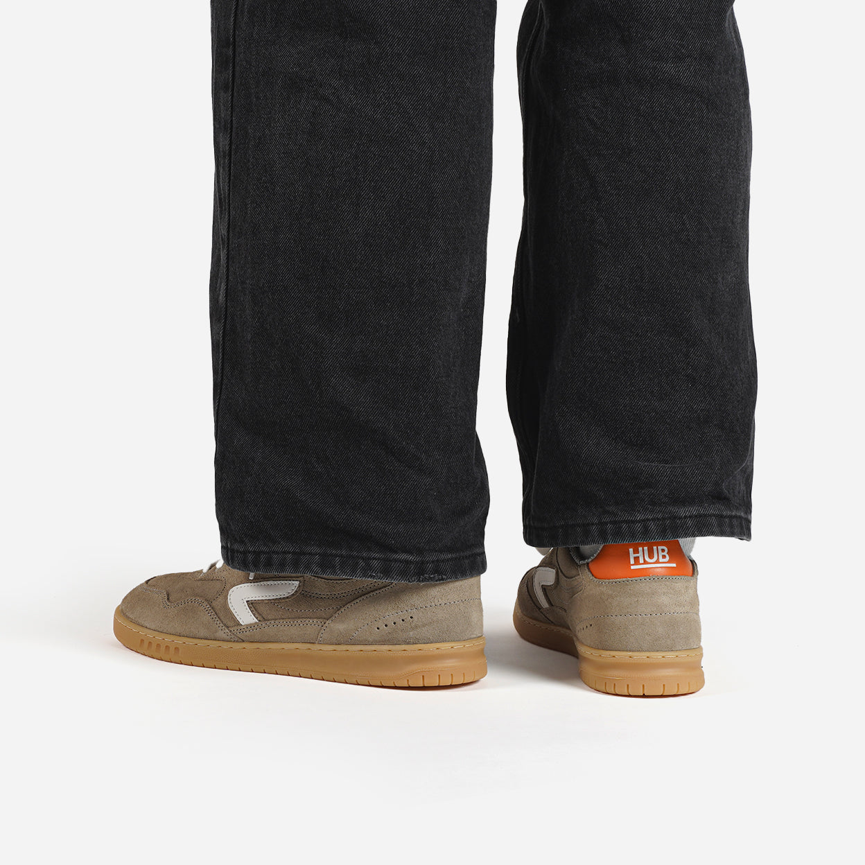 Vancouver | Almond Brown/Off White/Hub Orange | Herren