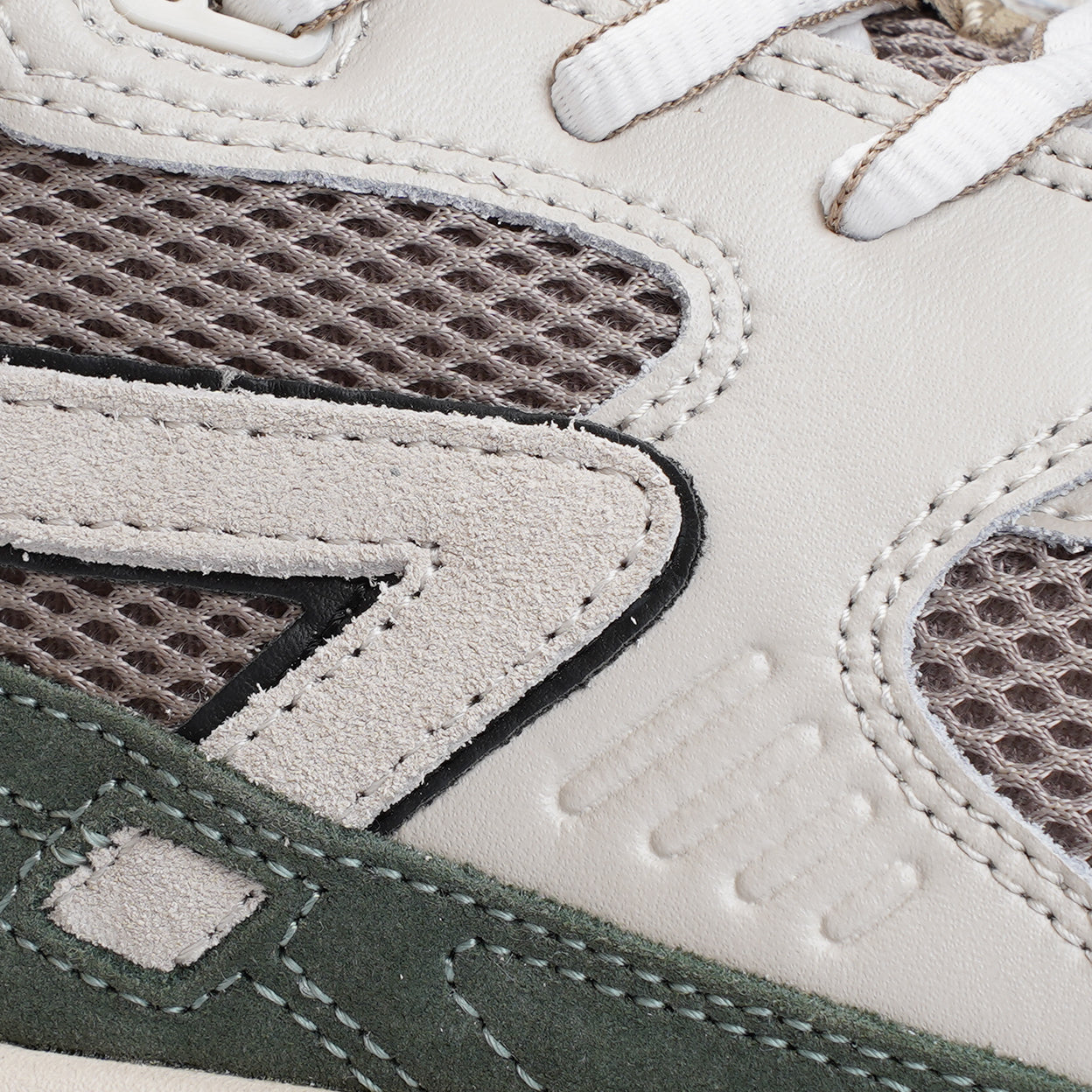 Grid | Almond Brown/Sage-Green | Men