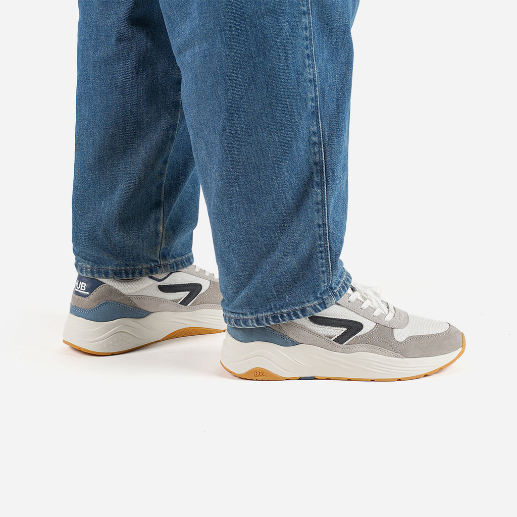 Glide | Weiß/Dunkelblau/Blau| Herren