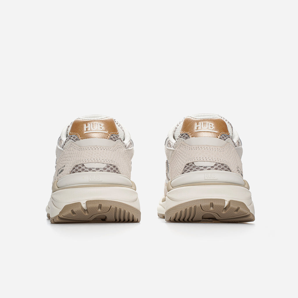 Slam | Almond Brown/Off White/Snake | Women