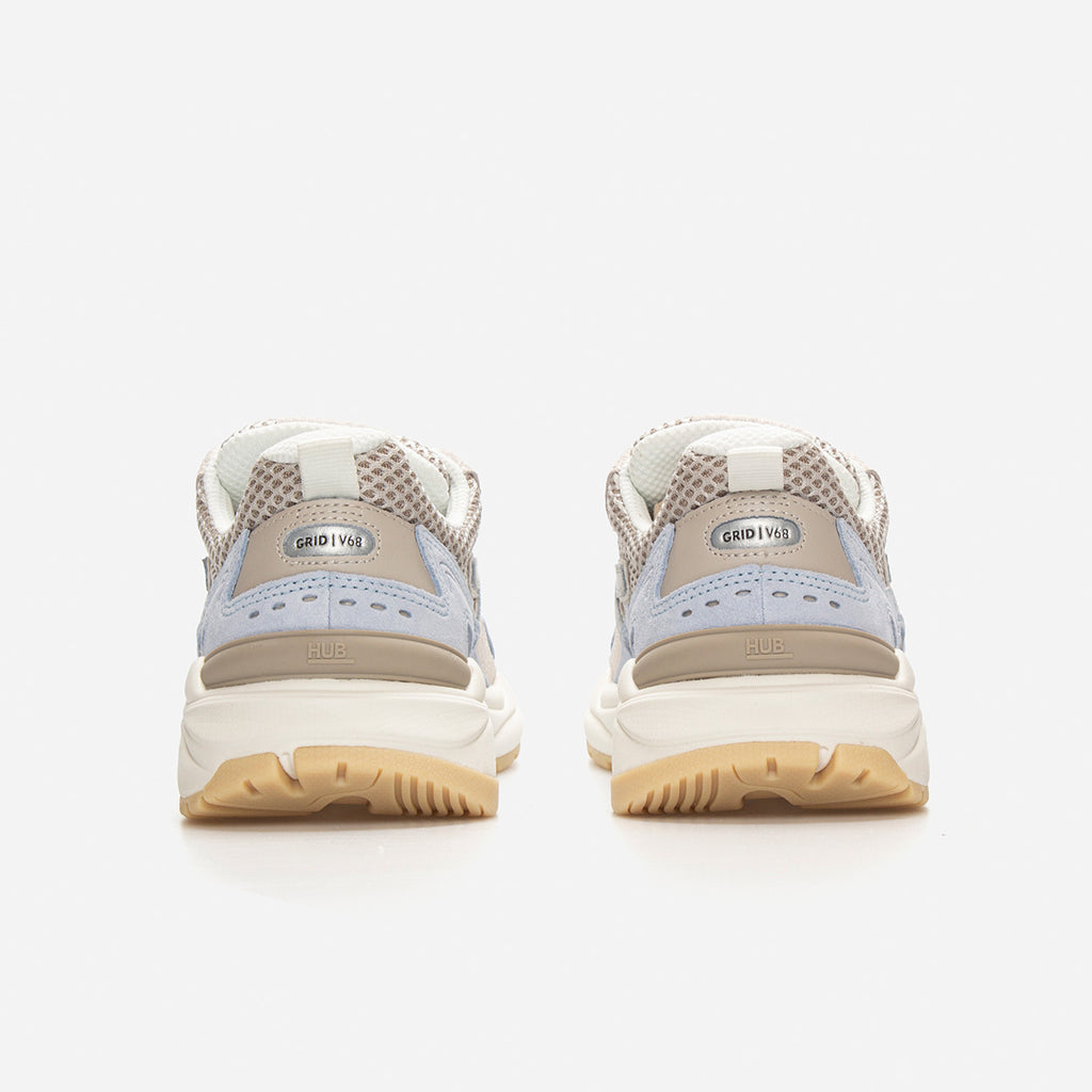 Grid | Almond Brown/Silver/Skyway | Women