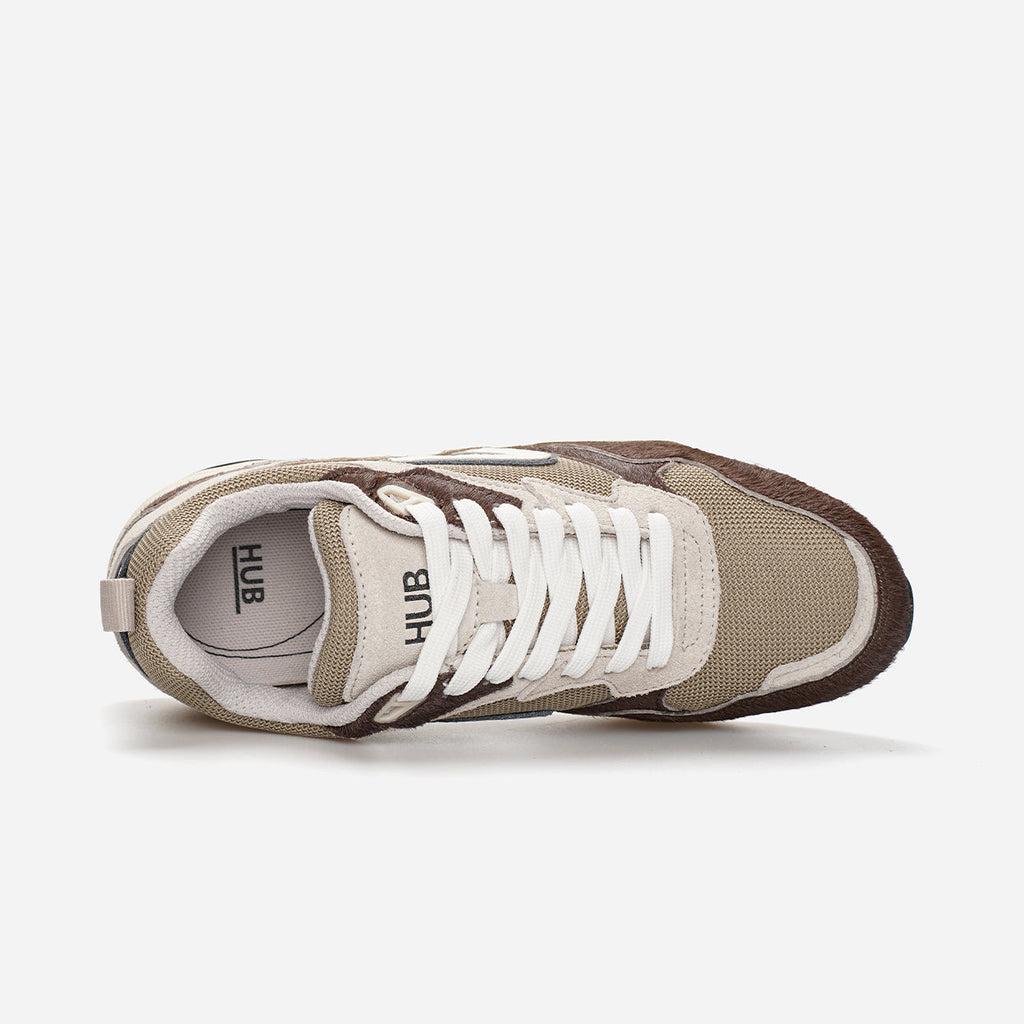 HUB Wave | Almond Brown/Dark Coffee | Women
