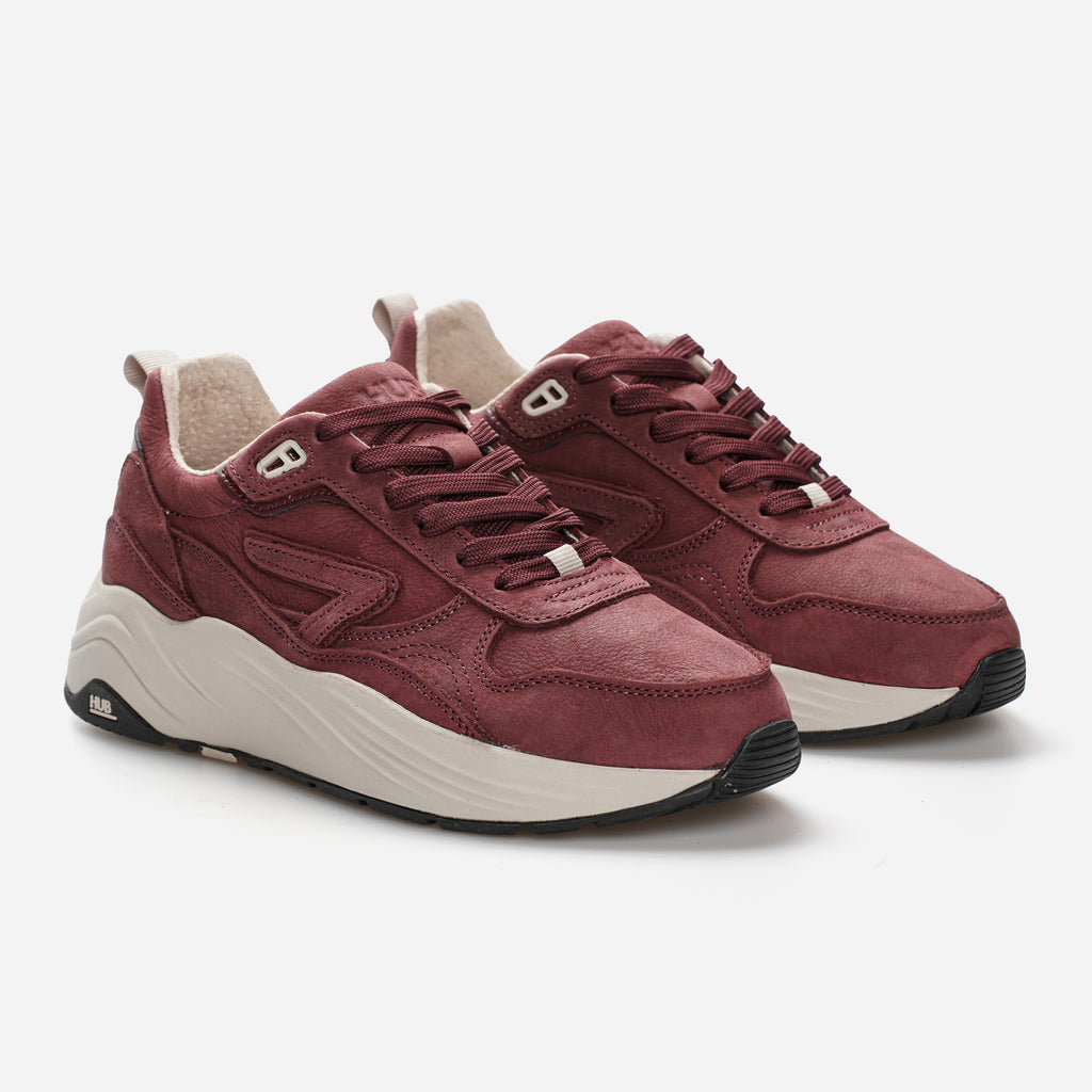 Glide | Dark Burgundy/Light Bone | Damen