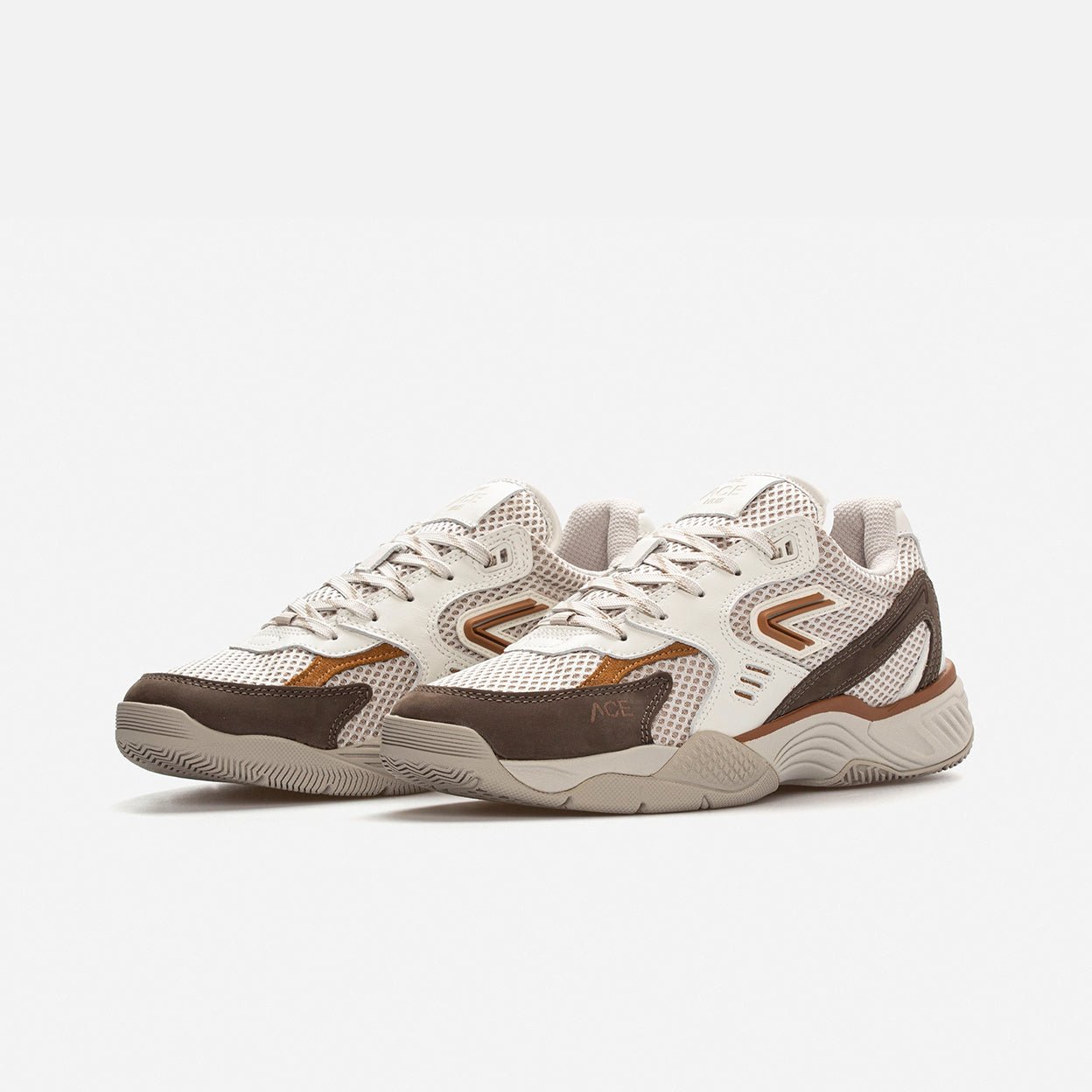 Ace 25 | Light Bone/Cognac/Light Bone | Men - HUB Footwear