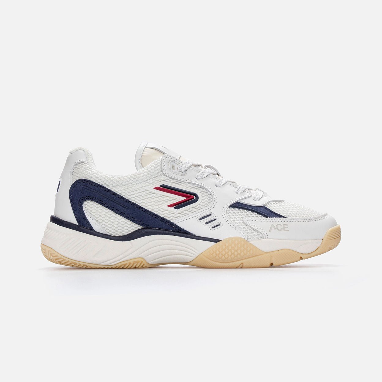 Ace 25 | White/Navy | Men - HUB Footwear