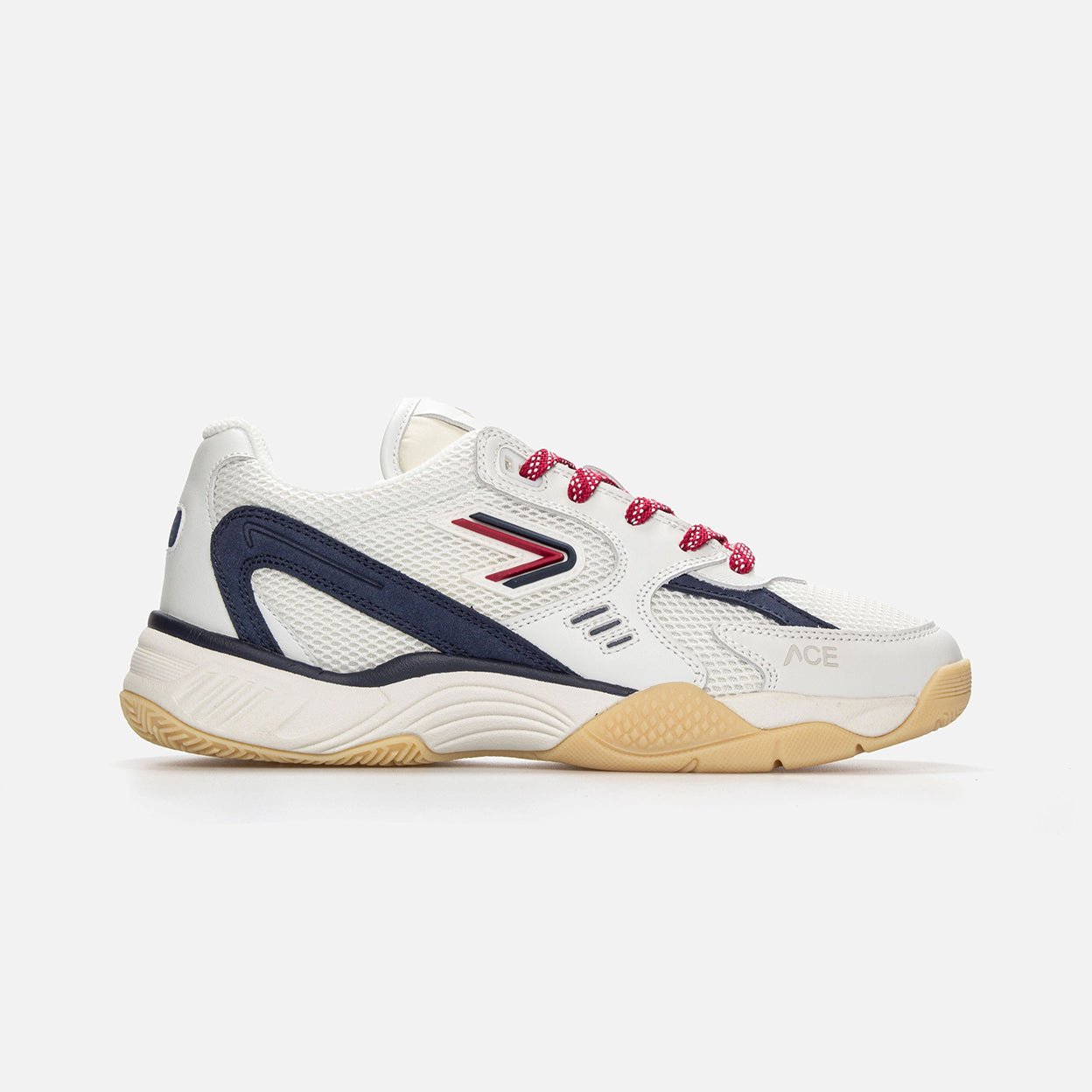 Ace 25 | White/Navy | Men - HUB Footwear