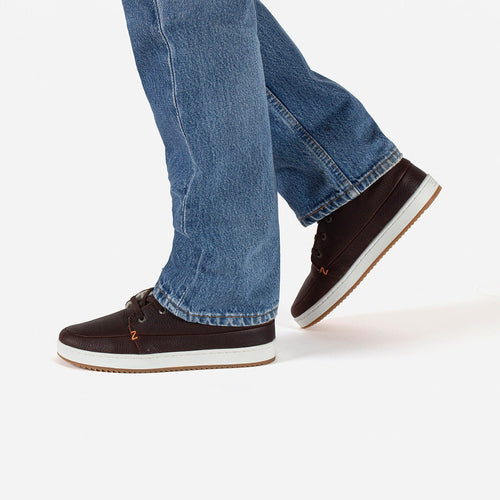 Chess 2.0 | Dark Brown/Off White | Women - hubfootwear