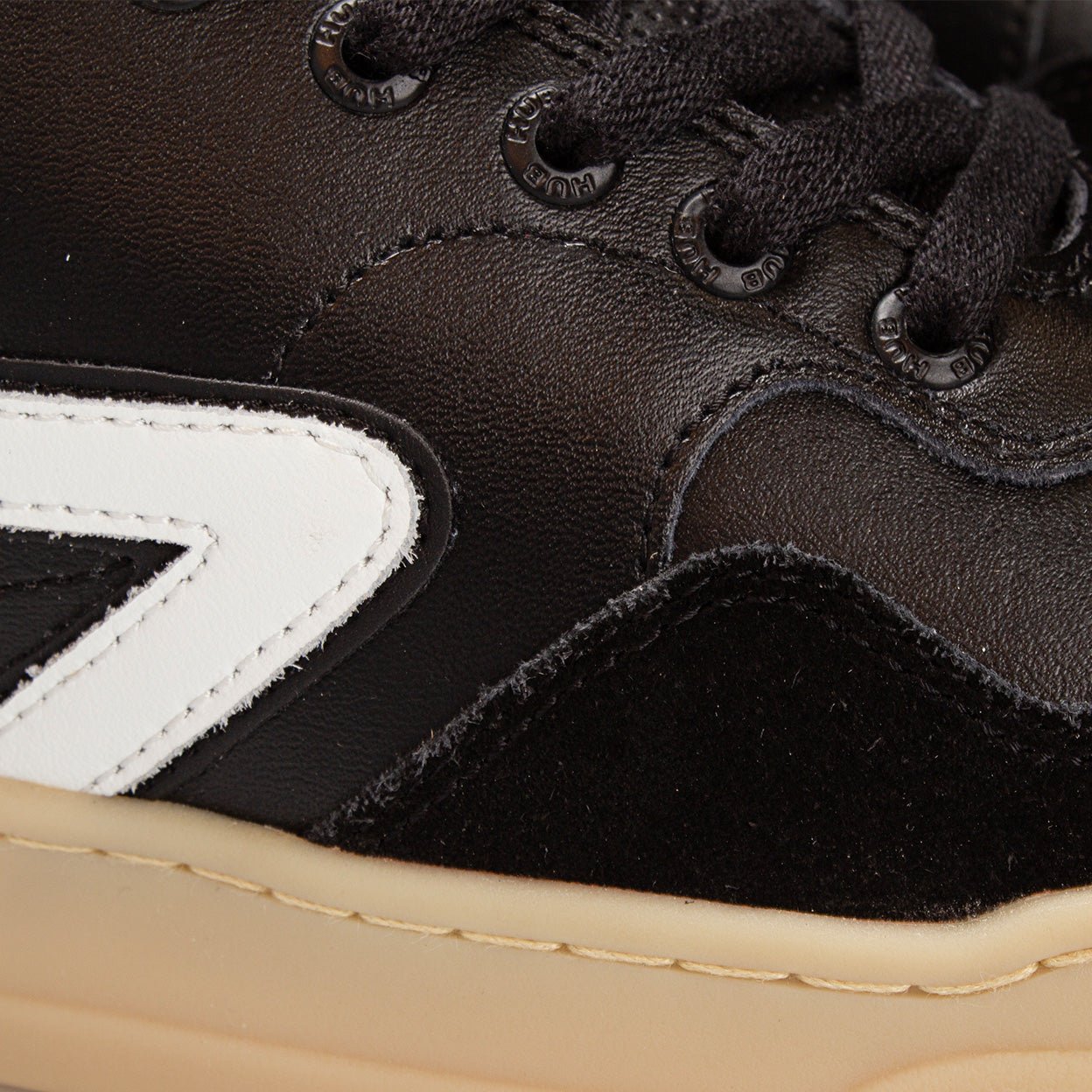 Court | Black/White | Men - HUB Footwear