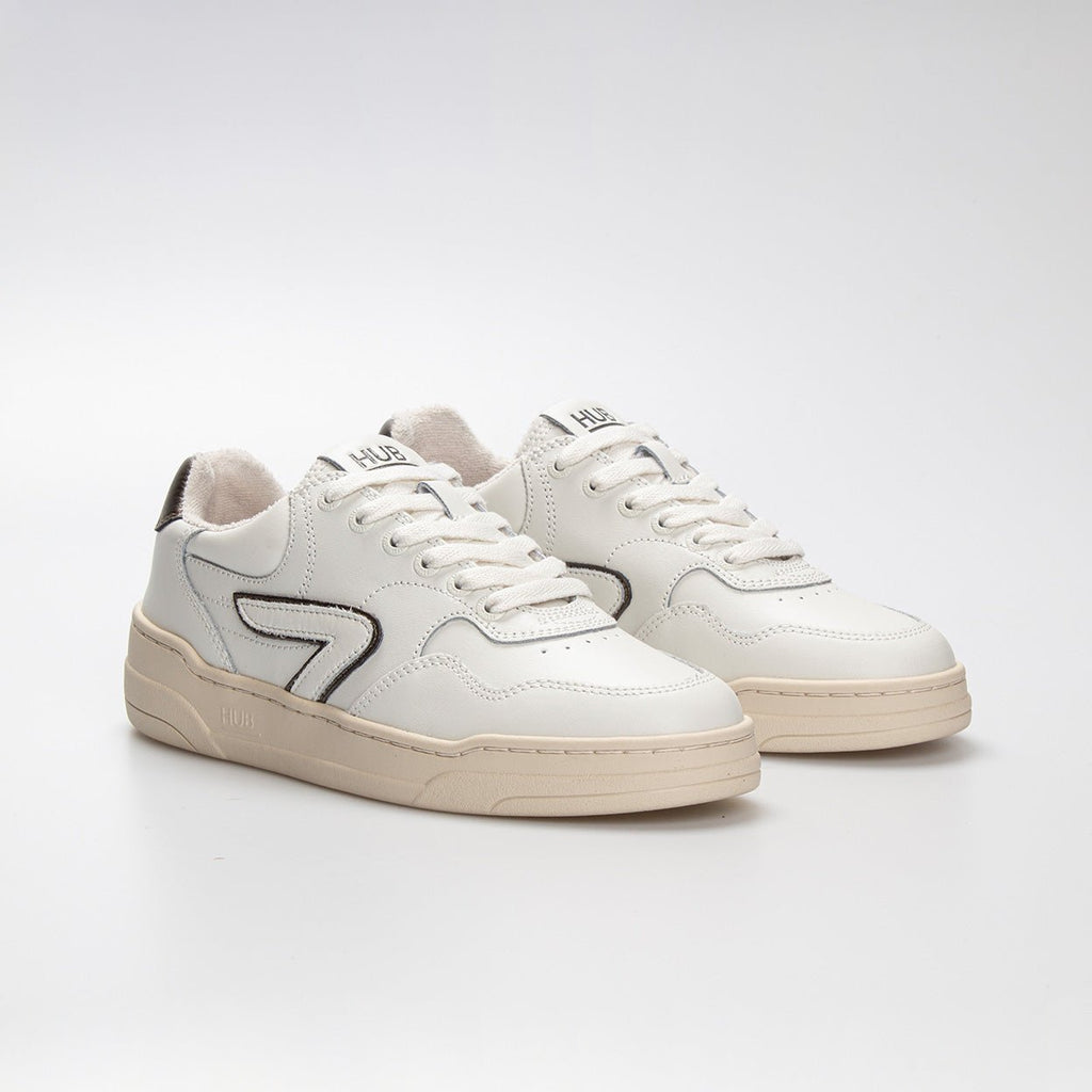 Court | Off White/Antique Bronze | Women - HUB Footwear
