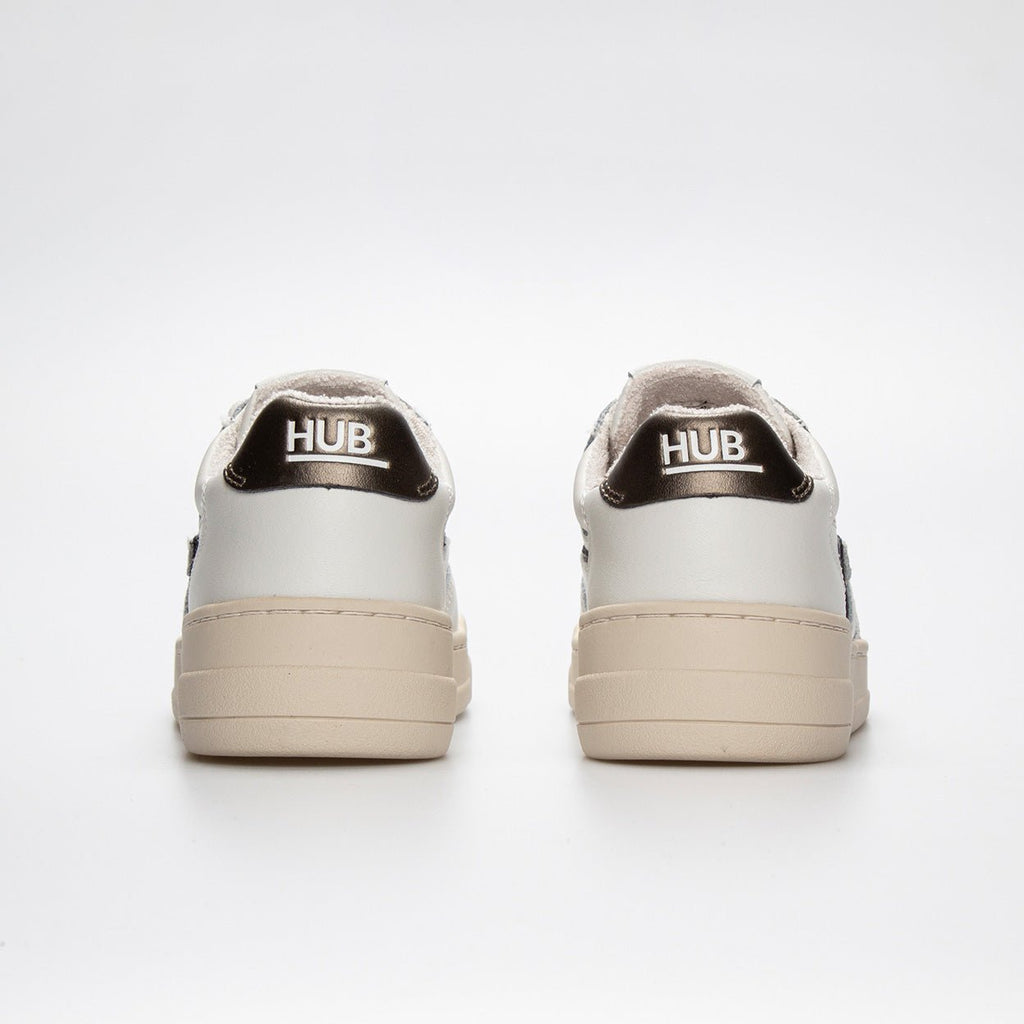 Court | Off White/Antique Bronze | Women - HUB Footwear
