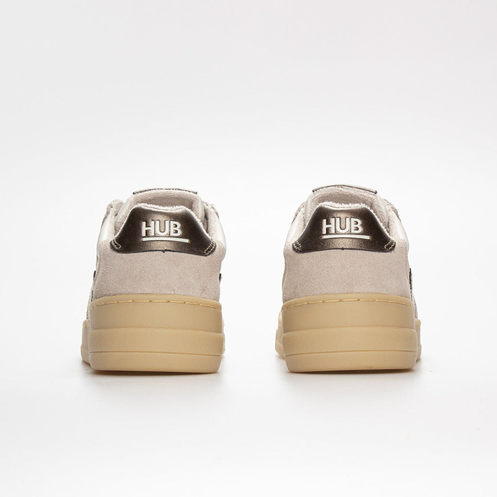 Court | Off White/Antique Bronze | Women - HUB Footwear