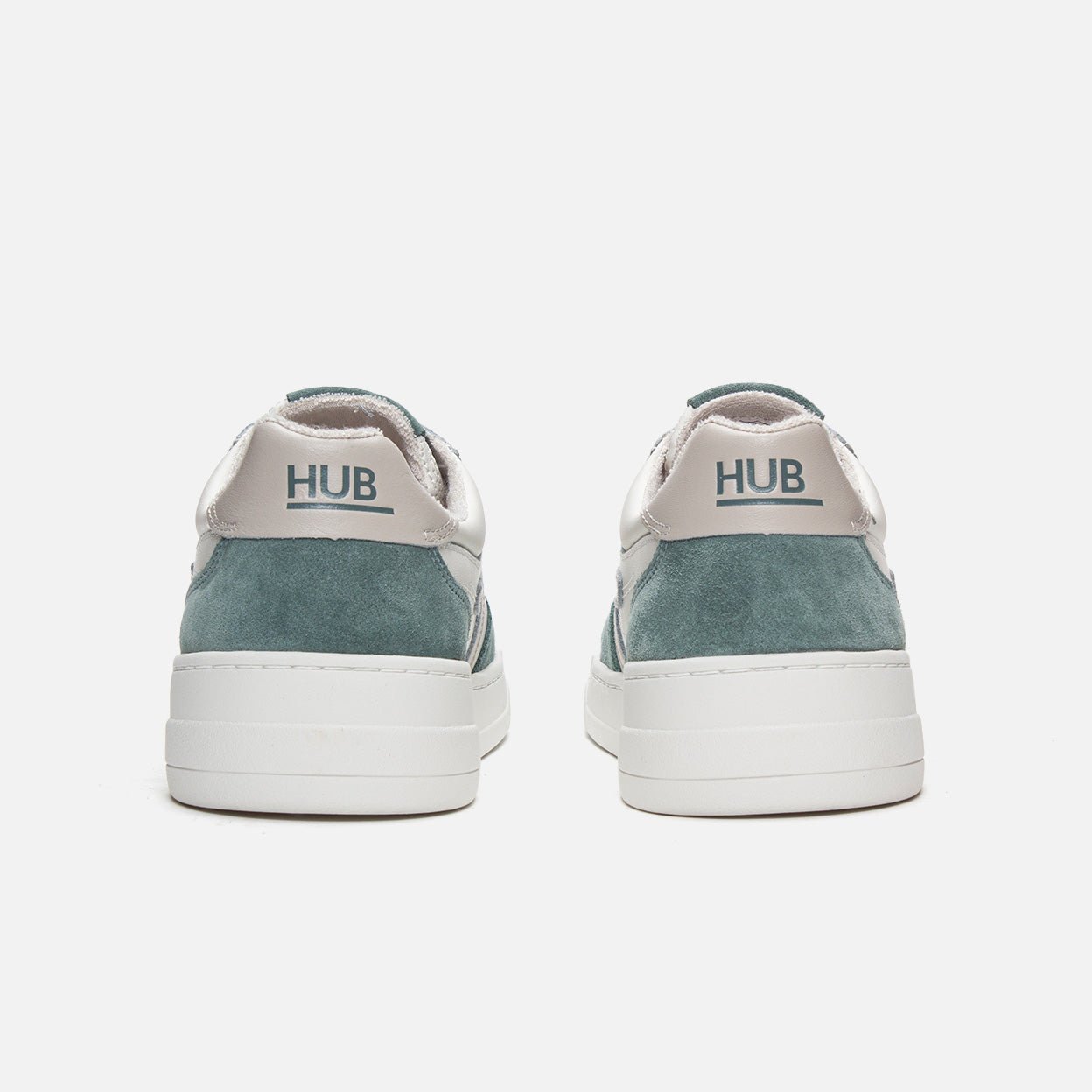 Court | Off White/Bone/Leaf Green | Men - HUB Footwear