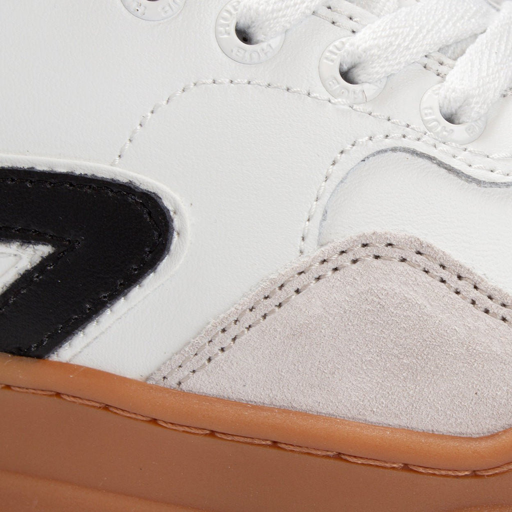Court | White/Black | Women - HUB Footwear