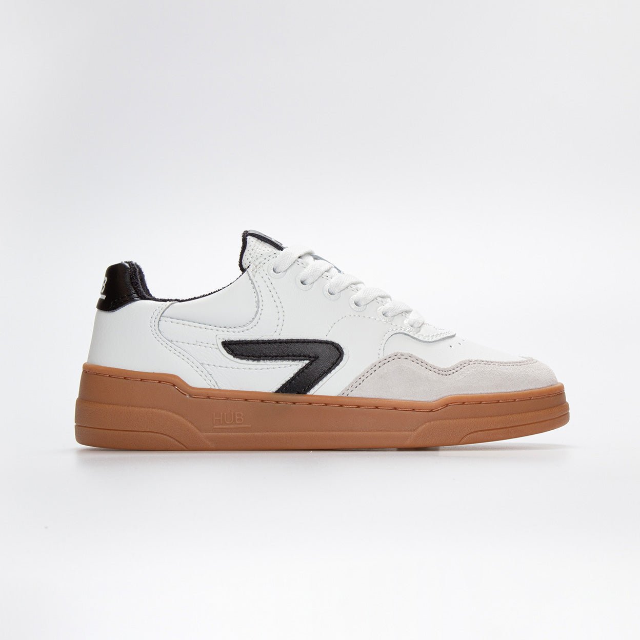 Court | White/Black | Women - HUB Footwear
