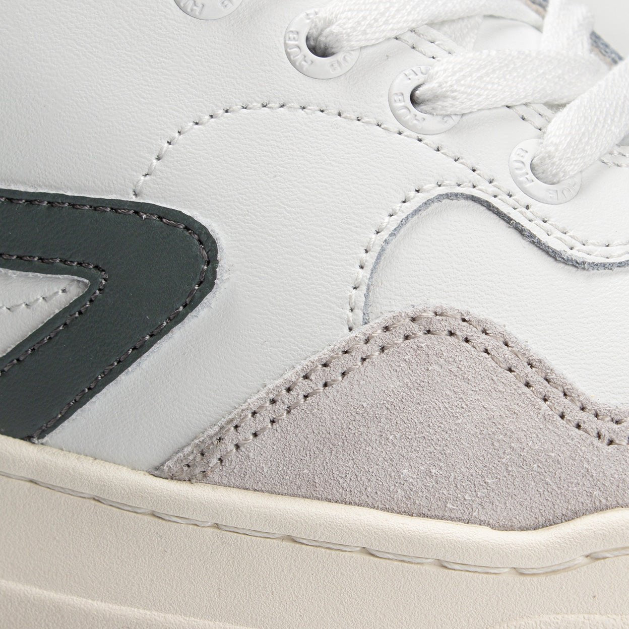 Court | White/Sage Green | Men - HUB Footwear