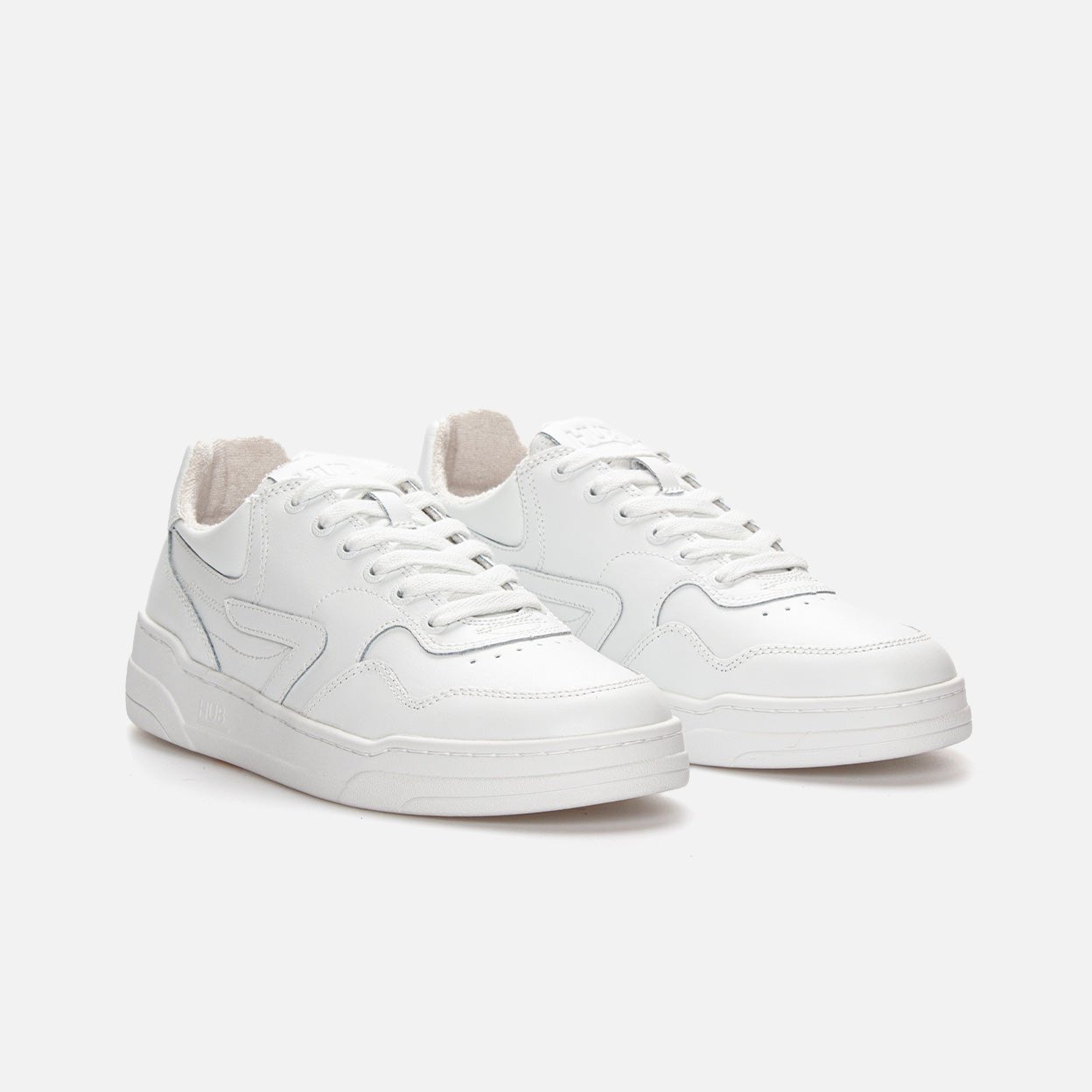 Court | White/White | Men - HUB Footwear