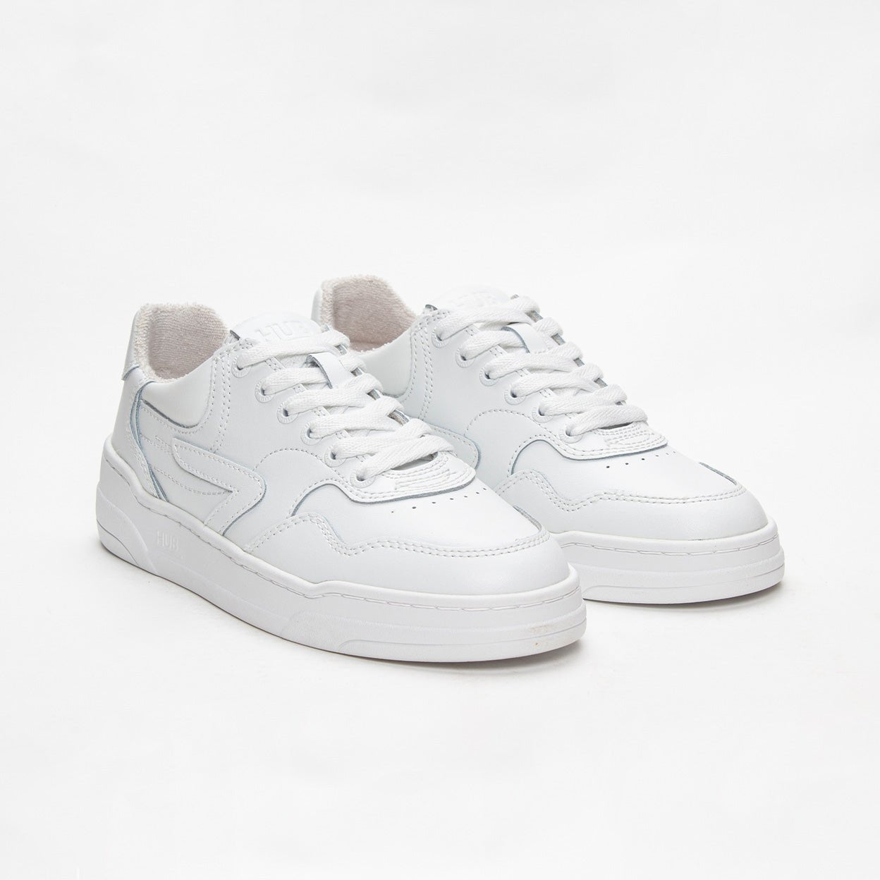 Court | White/White | Women - HUB Footwear