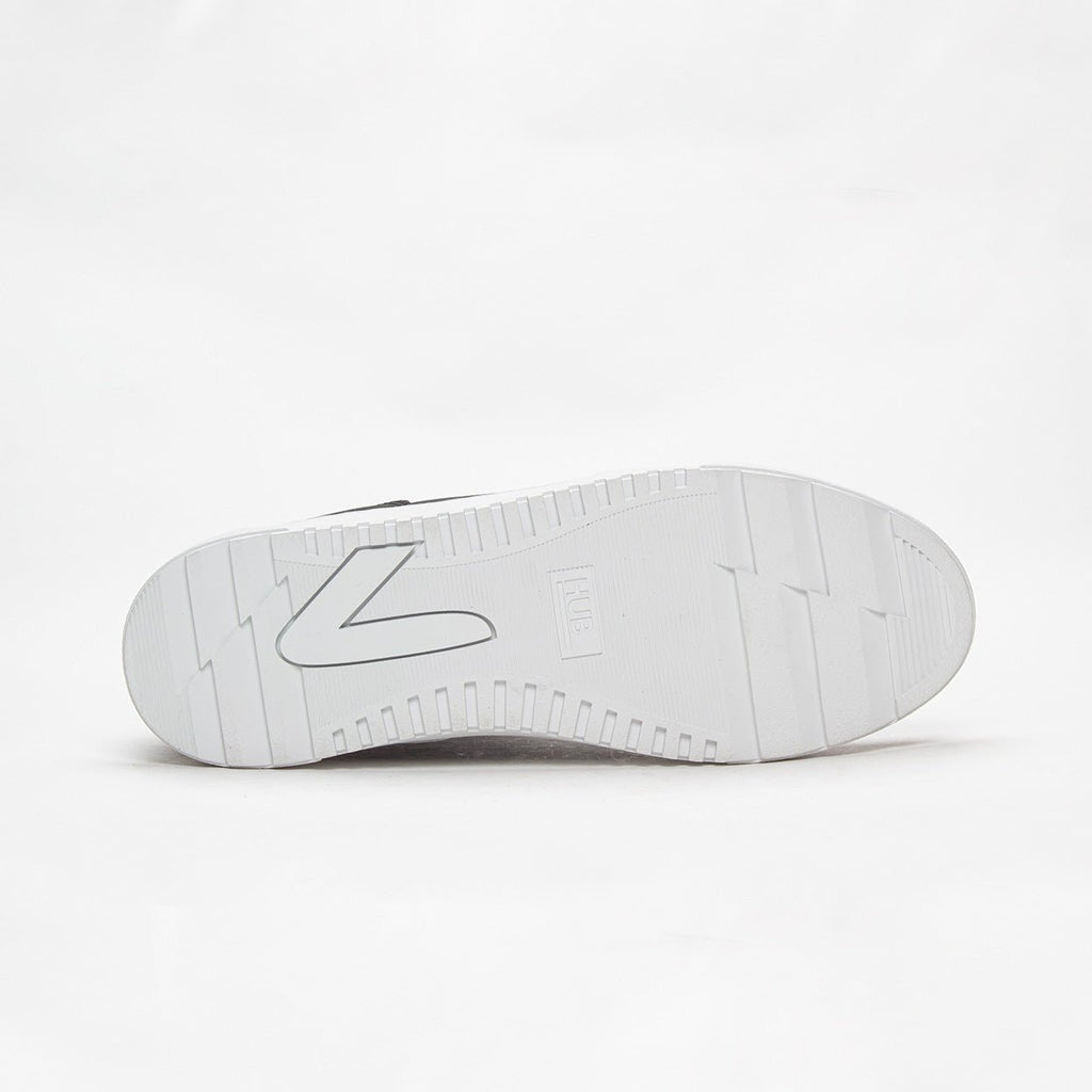 Dundee | Black/White | Men - hubfootwear