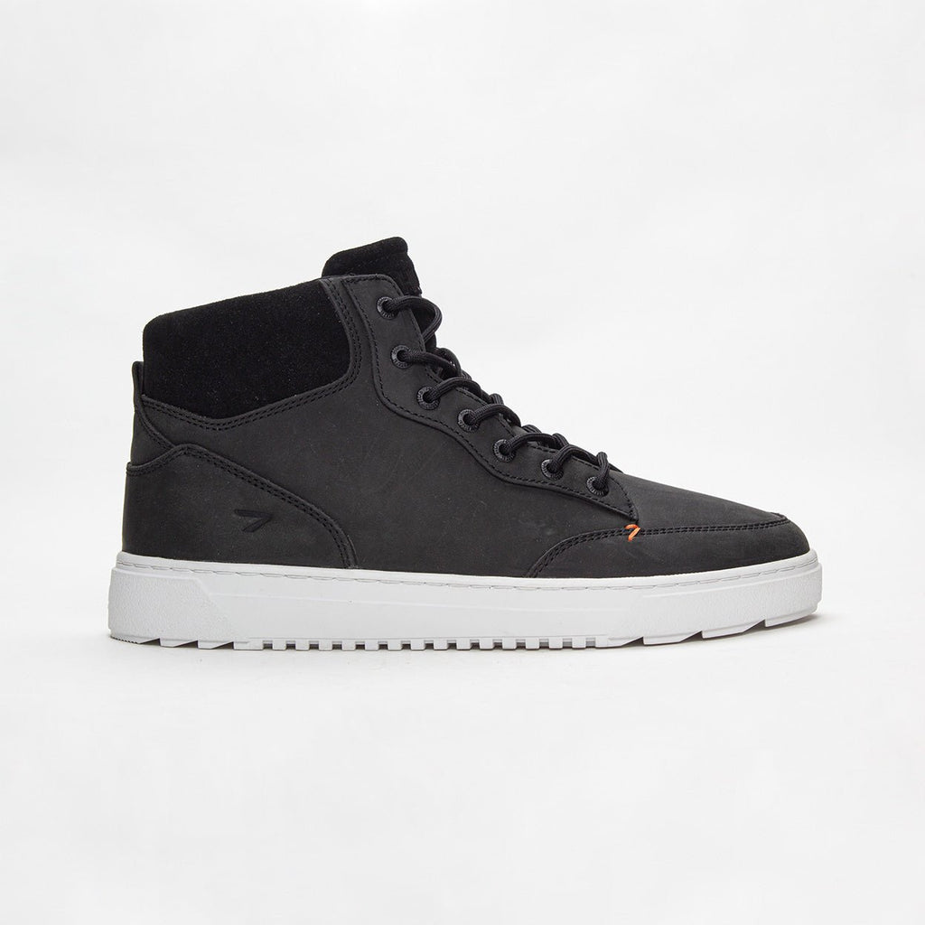 Dundee | Black/White | Men - hubfootwear