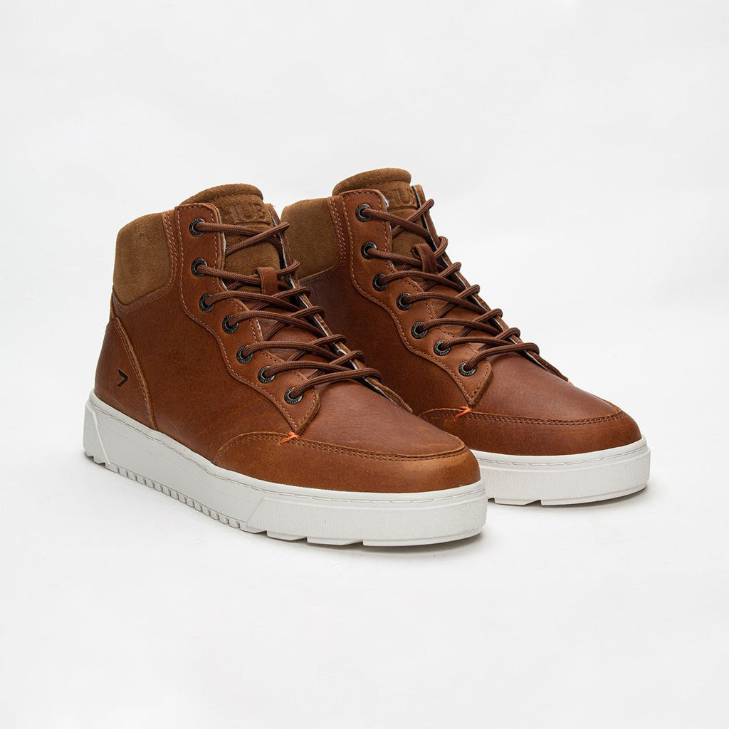 Dundee | Cognac/Off White | Men - HUB Footwear