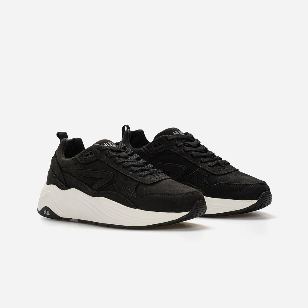 Glide | Black/Off White | Women - hubfootwear