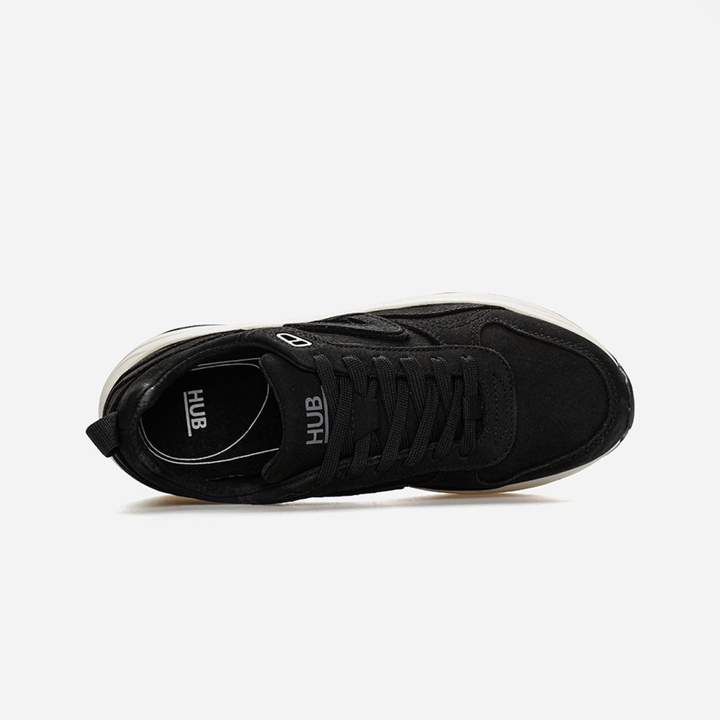 Glide | Black/Off White | Women - hubfootwear