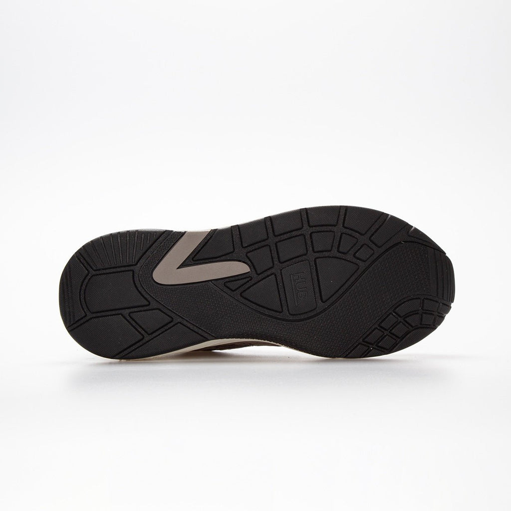 Glide | Dark Taupe/Off White | Women - hubfootwear