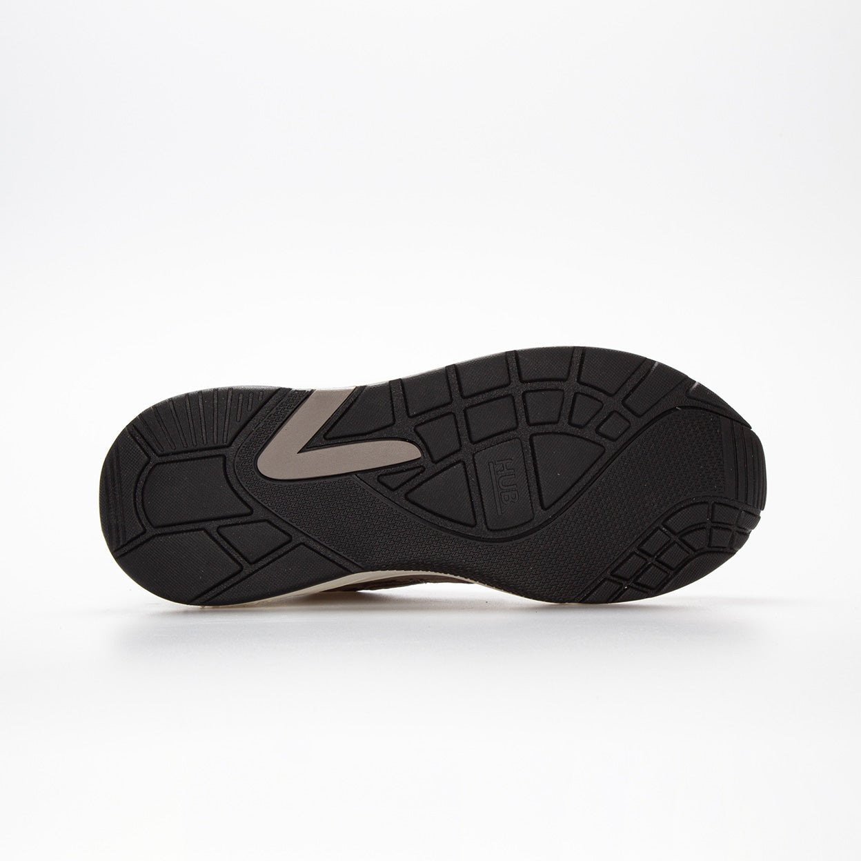 Glide | Dark Taupe/Off White | Women - hubfootwear
