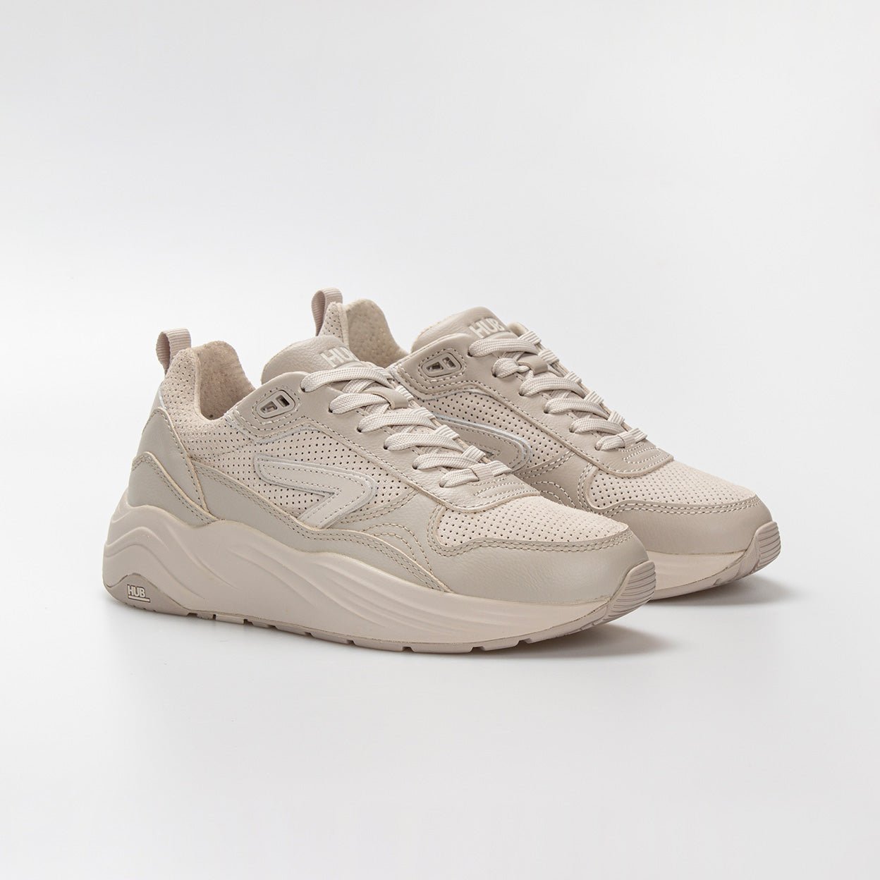 Glide | Light Beige/Light Beige | Women - HUB Footwear